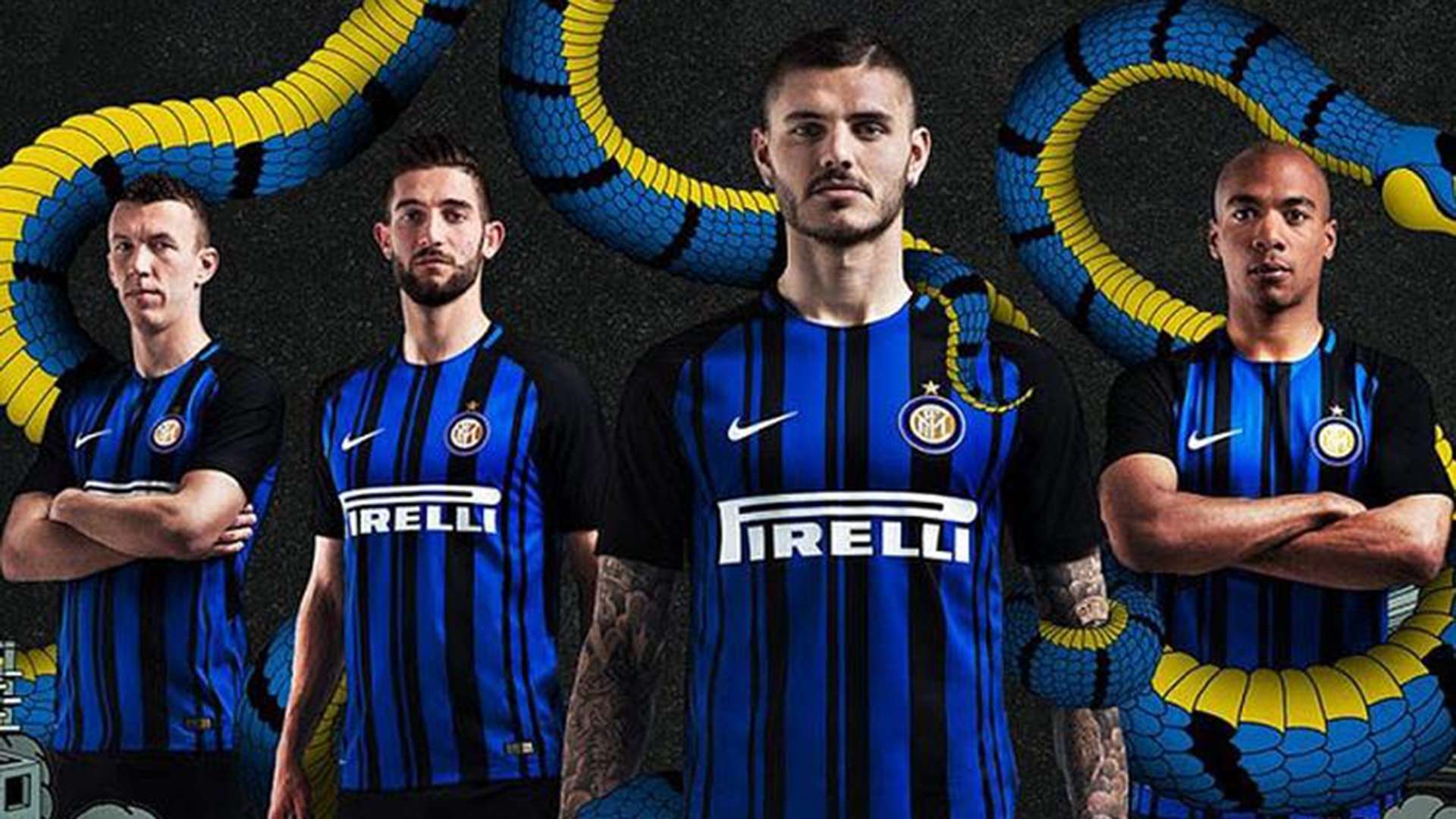 La nuova maglia dell'Inter