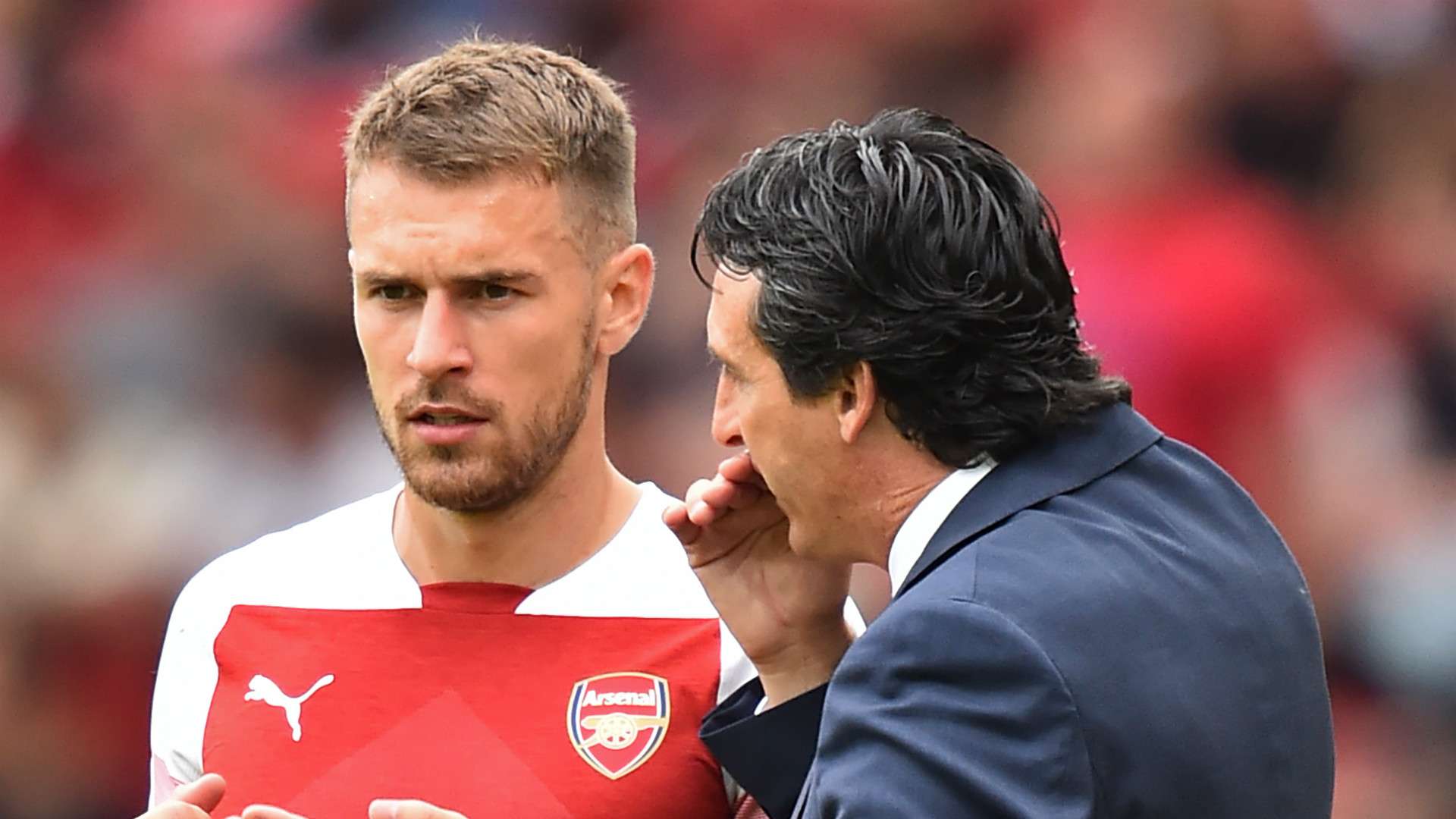 Aaron Ramsey Unai Emery Arsenal 2018-19