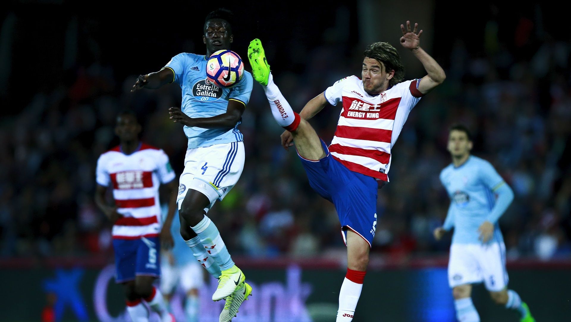 Pape Cheikh Diop of Celta Vigo, Rene Krhin of Granada