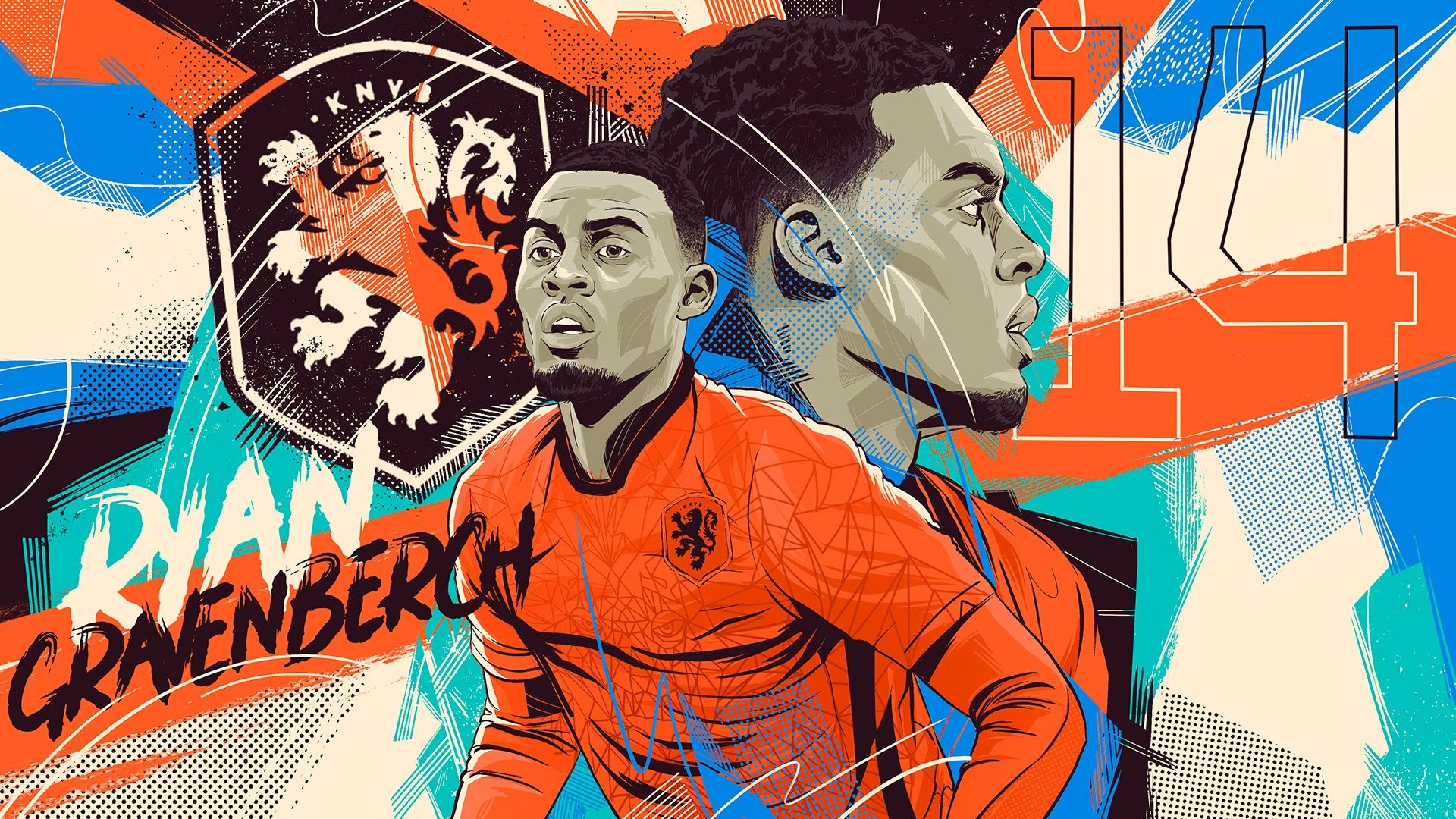 Ryan Gravenberch NXGN Euro 2020 GFX