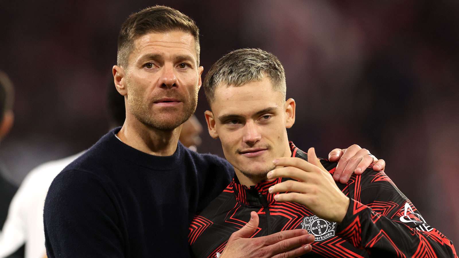 Xabi Alonso und Florian Wirtz