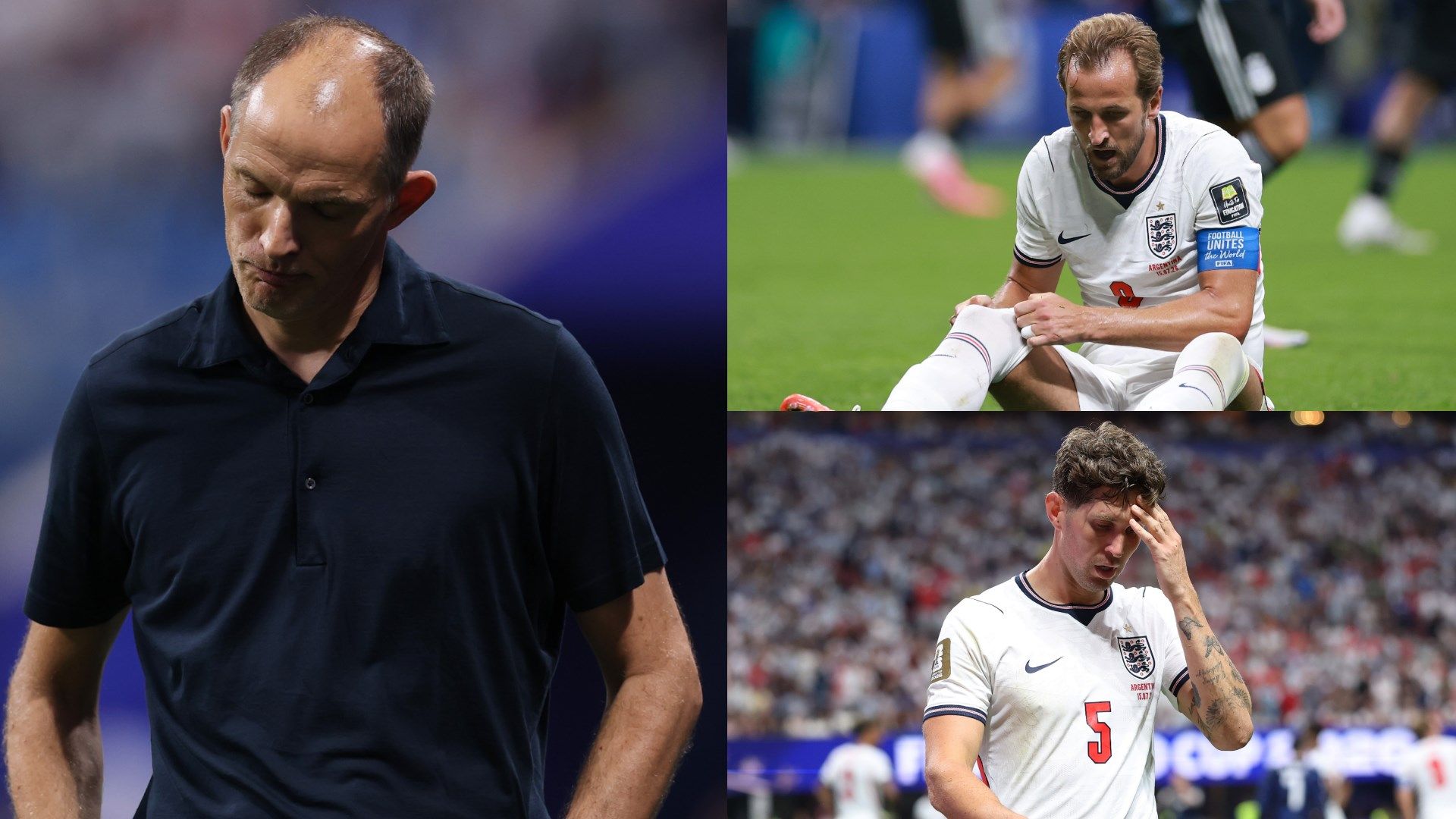 England player ratings GFX
