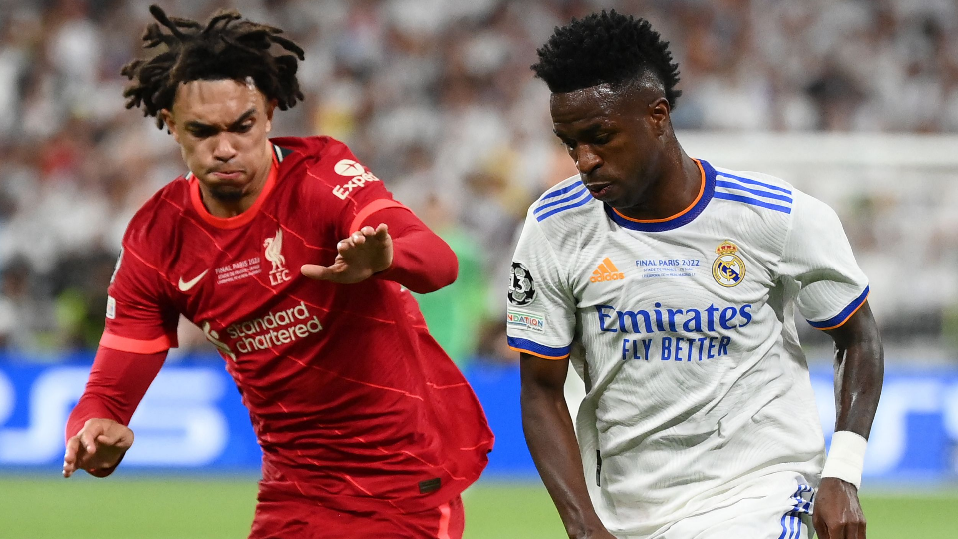 'Good it's happening to other people!' - Trent Alexander-Arnold reveals relief at joining forces with Real Madrid 'Galactico' Vinicius Jr after being given 'difficult' games by Brazilian at Liverpool | Goal.com UK