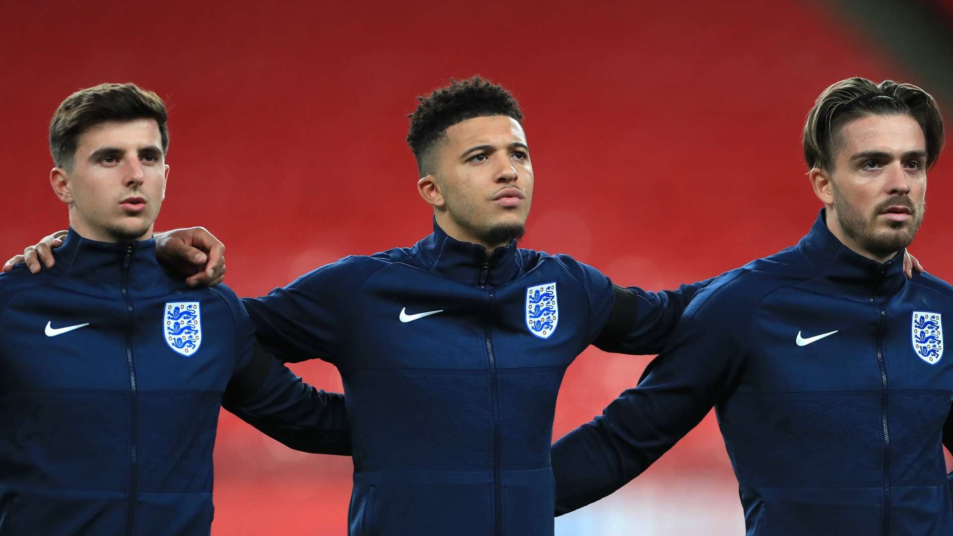 England Mason Mount Jadon Sancho Jack Grealish