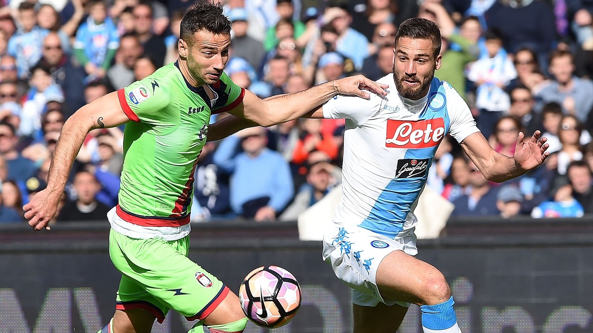 Leonardo Pavoletti Napoli Crotone