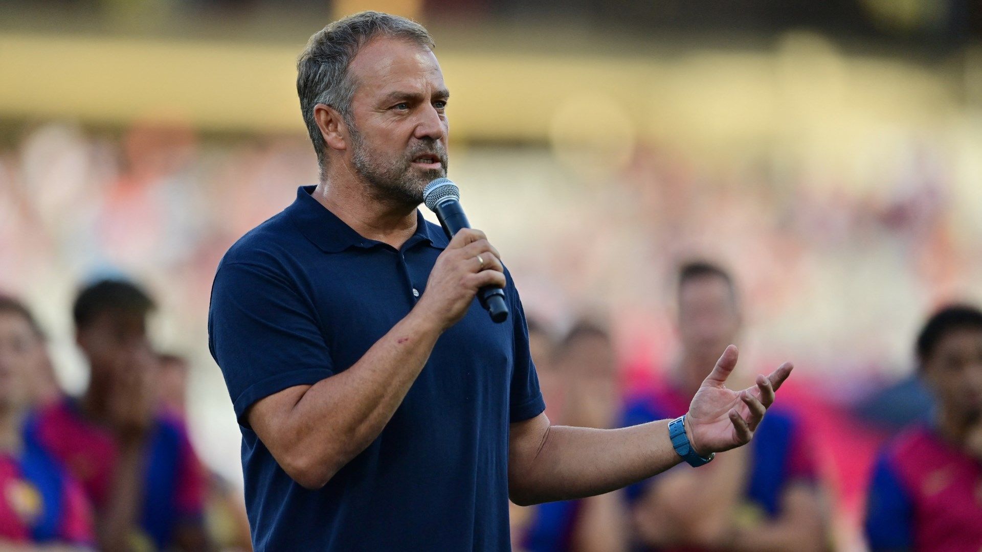 Hansi Flick Barcelona 2024