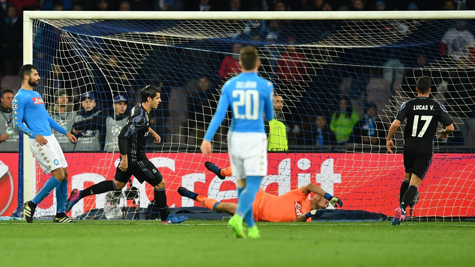 Alvaro Morata Napoli Real Madrid