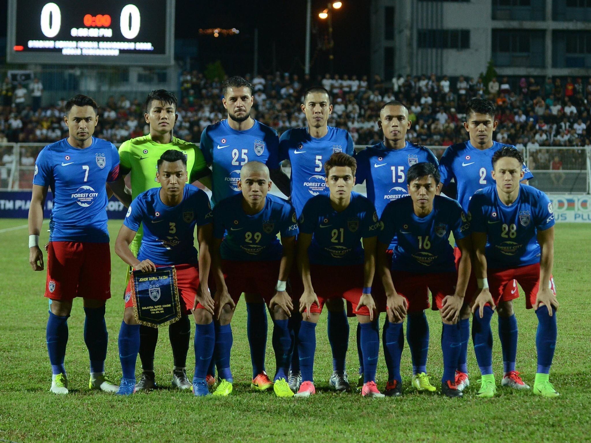 Johor Darul Ta'zim, Malaysia Cup, 07072017