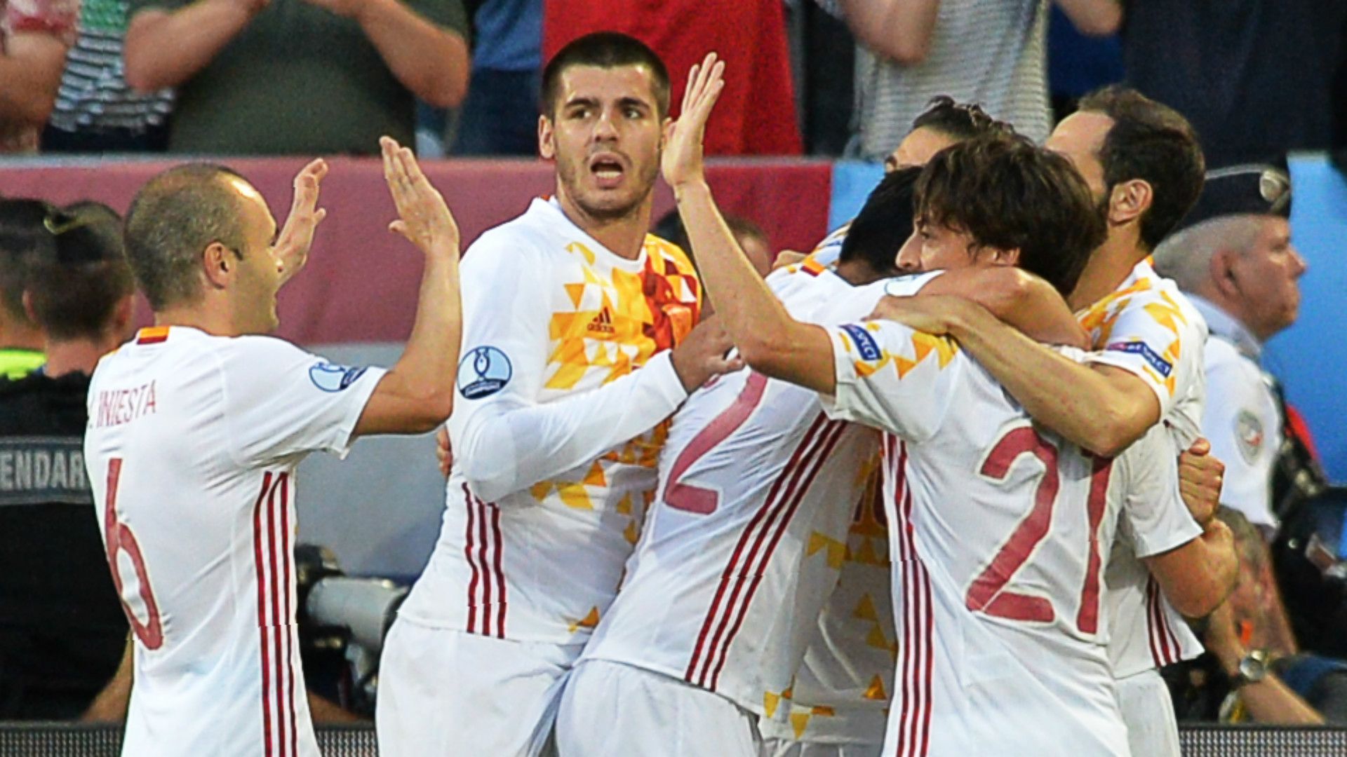 Spain Croatia Euro 2016