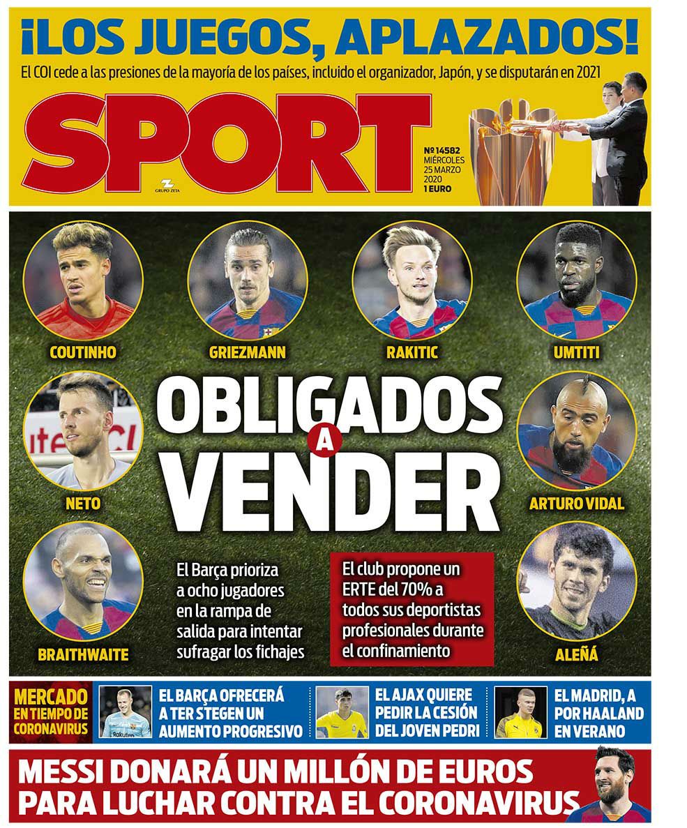 25 March Sport