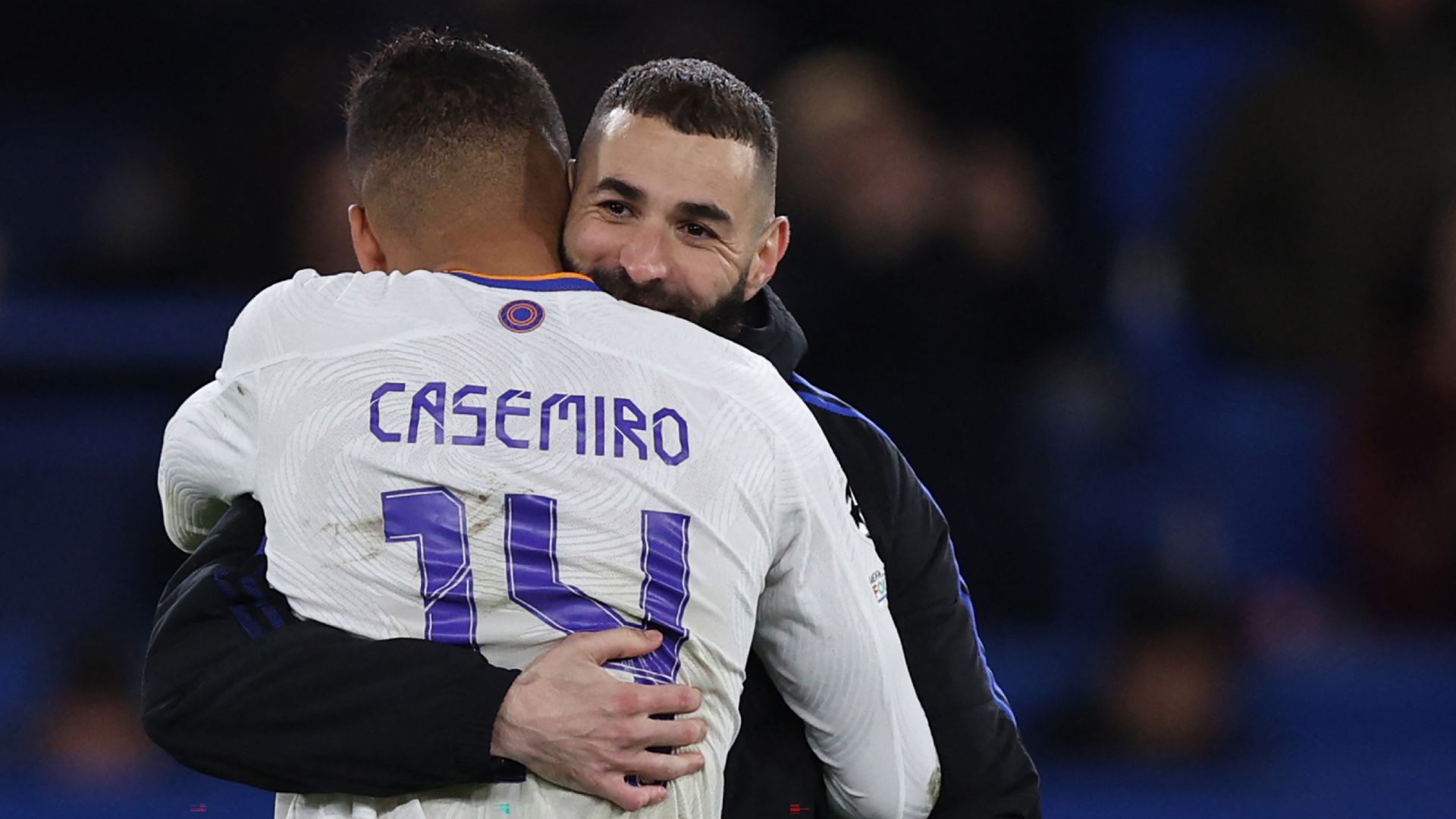 Real Madrid Casemiro Karim Benzema