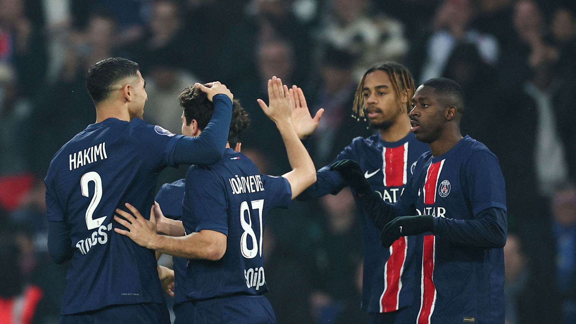 Joao Neves PSG Lens Ligue 1 02112024