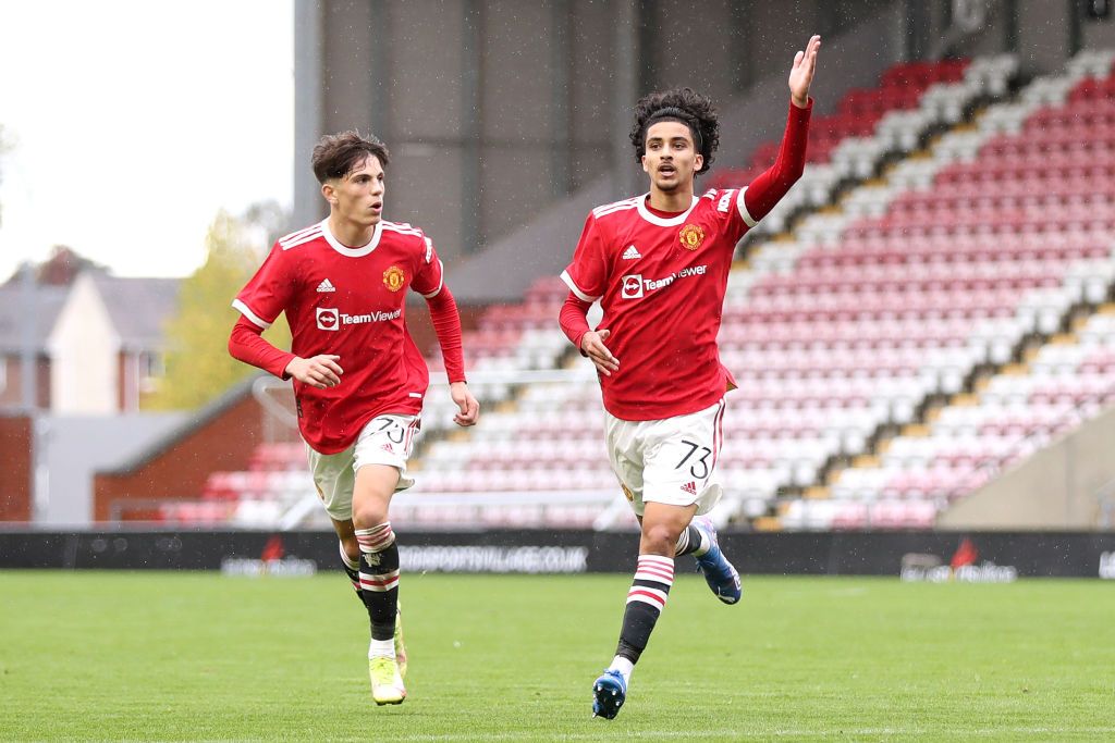 Zidane Iqbal, Man United