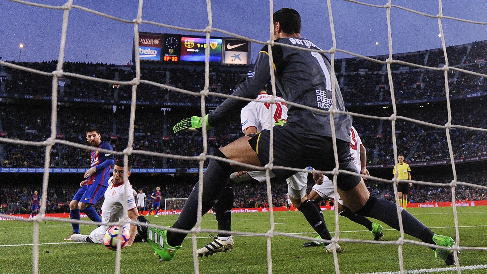 Messi Barcelona Sevilla La Liga