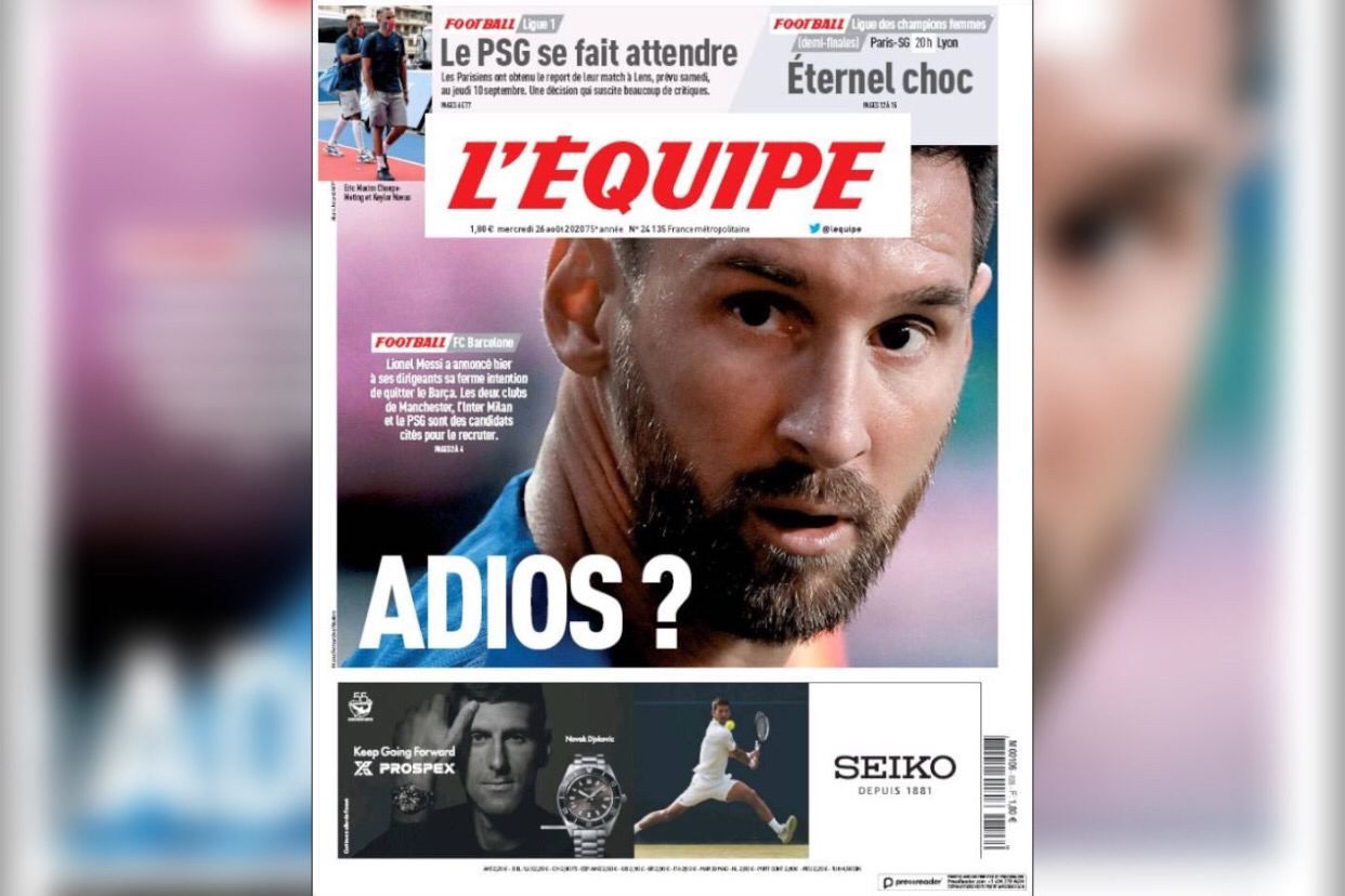 l'equipe 26 Aug