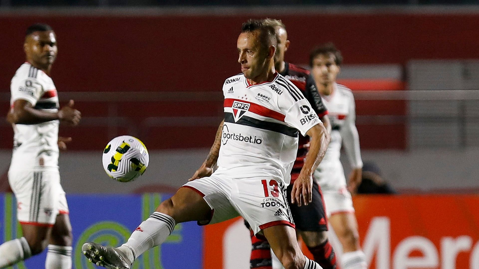 Rafinha, São Paulo x Flamengo, Brasileirão, 06082022