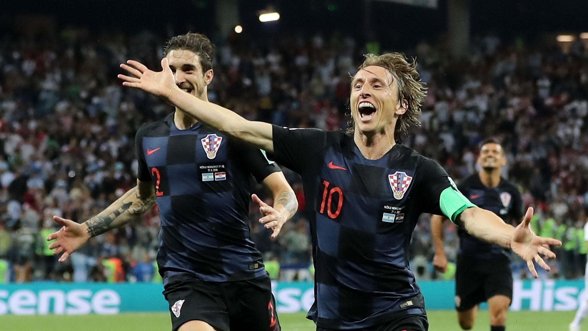 Argentina Luka Modric Croatia World Cup 2018