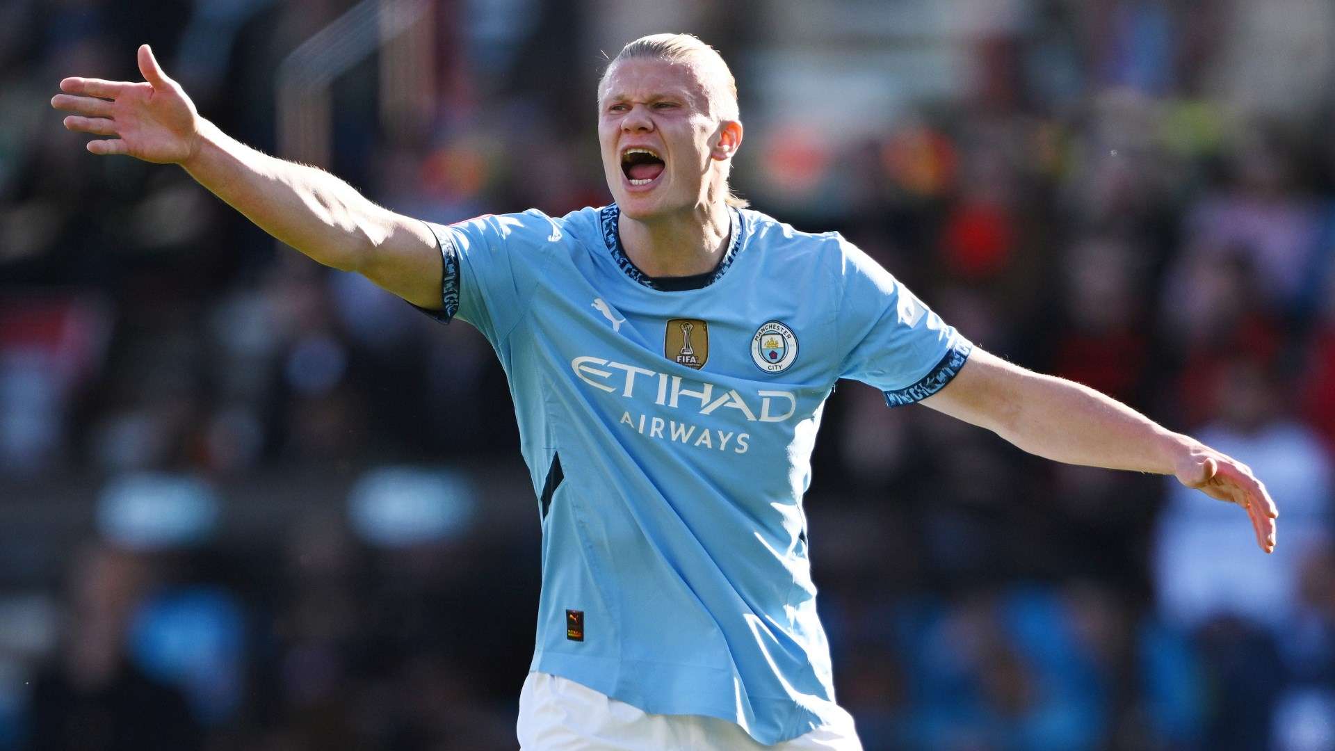 Erling Haaland Manchester City 2025