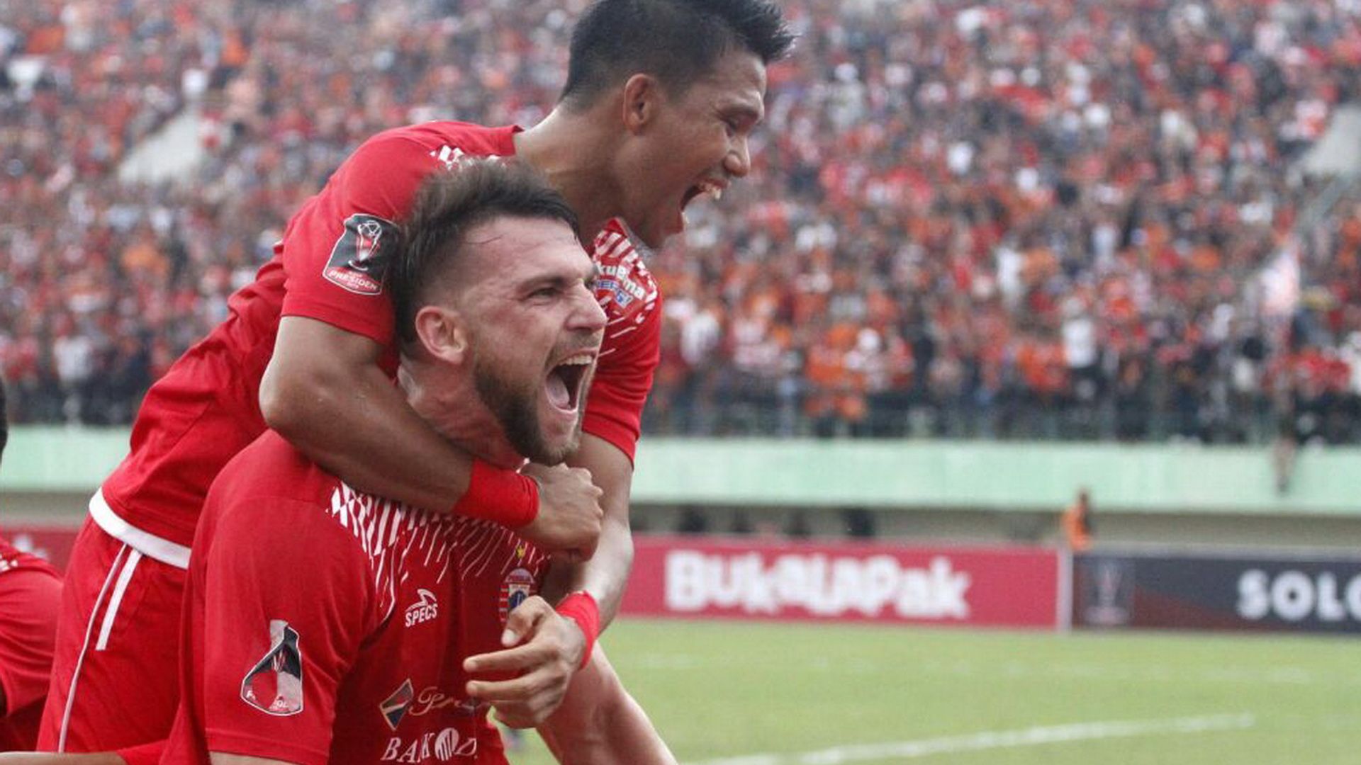 Selebrasi Marko Simic- Persija Jakarta