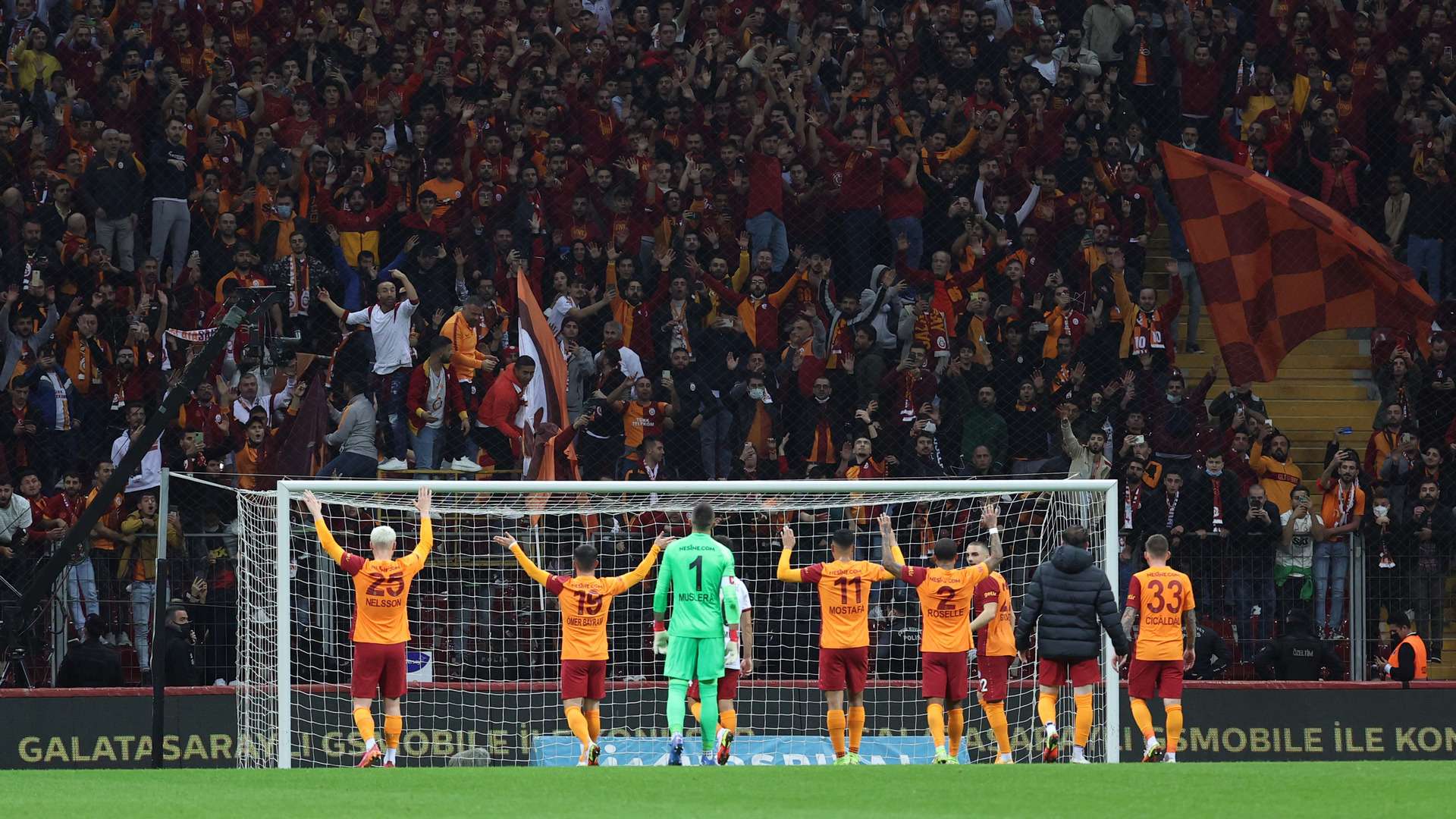 Galatasaray vs Gaziantep FK. 10.31.2021