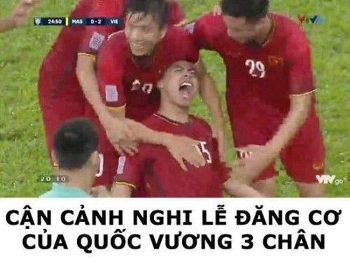 Đức Huy ảnh chế chung kết lượt đi AFF Cup 2018 Malaysia