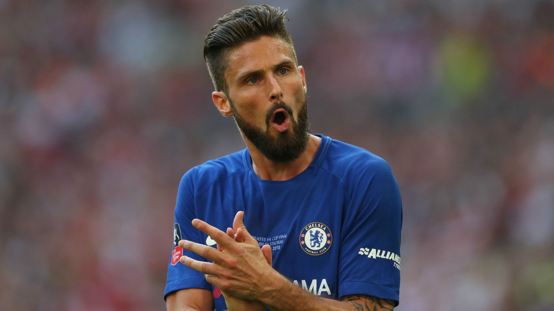 Olivier Giroud Chelsea 2017-18