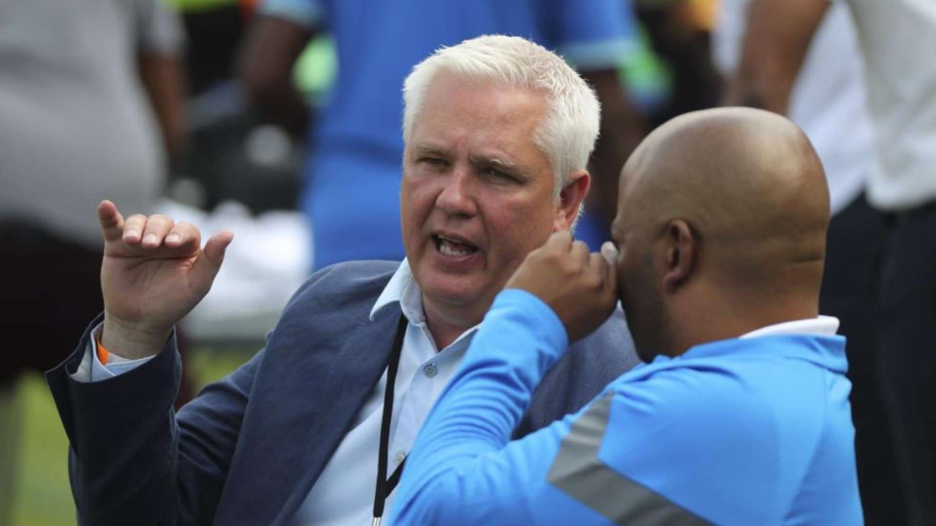 Flemming Berg and Manqoba Mngqithi, Mamelodi Sundowns