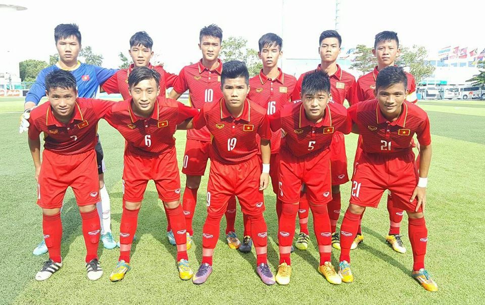 U15 Việt Nam U15 Malaysia AFF Cup 2017