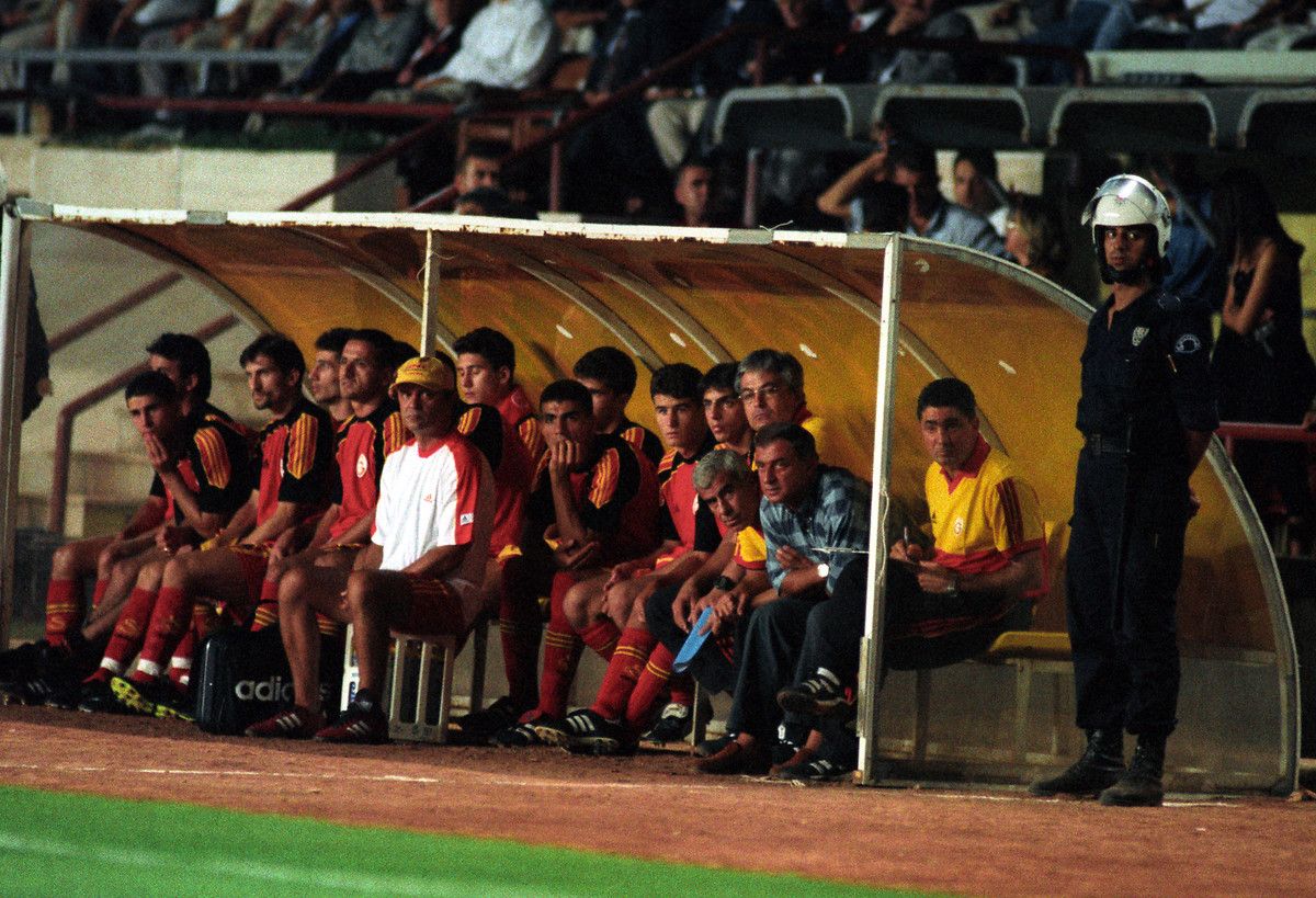 Fatih Terim Galatasaray Coach 1999