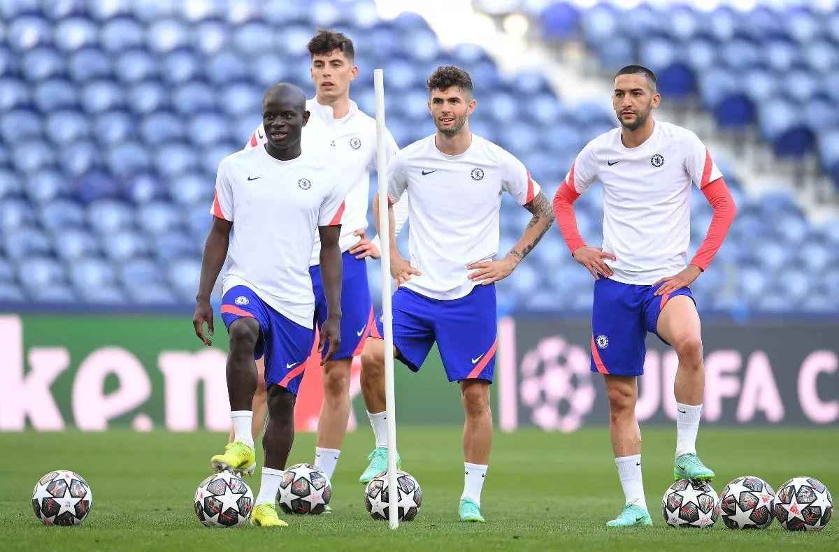 Ziyech Pulisic Havertz Kante