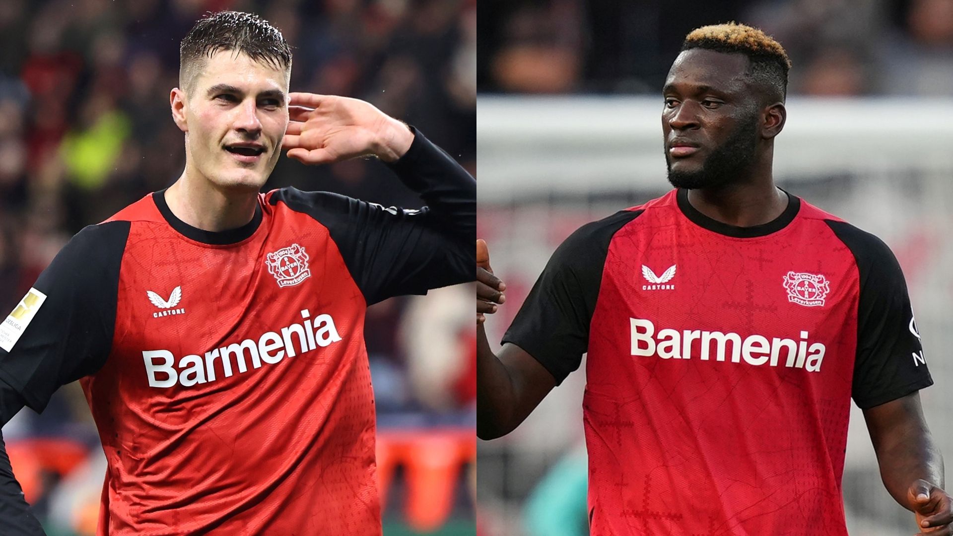 Patrik Schick Victor Boniface Leverkusen