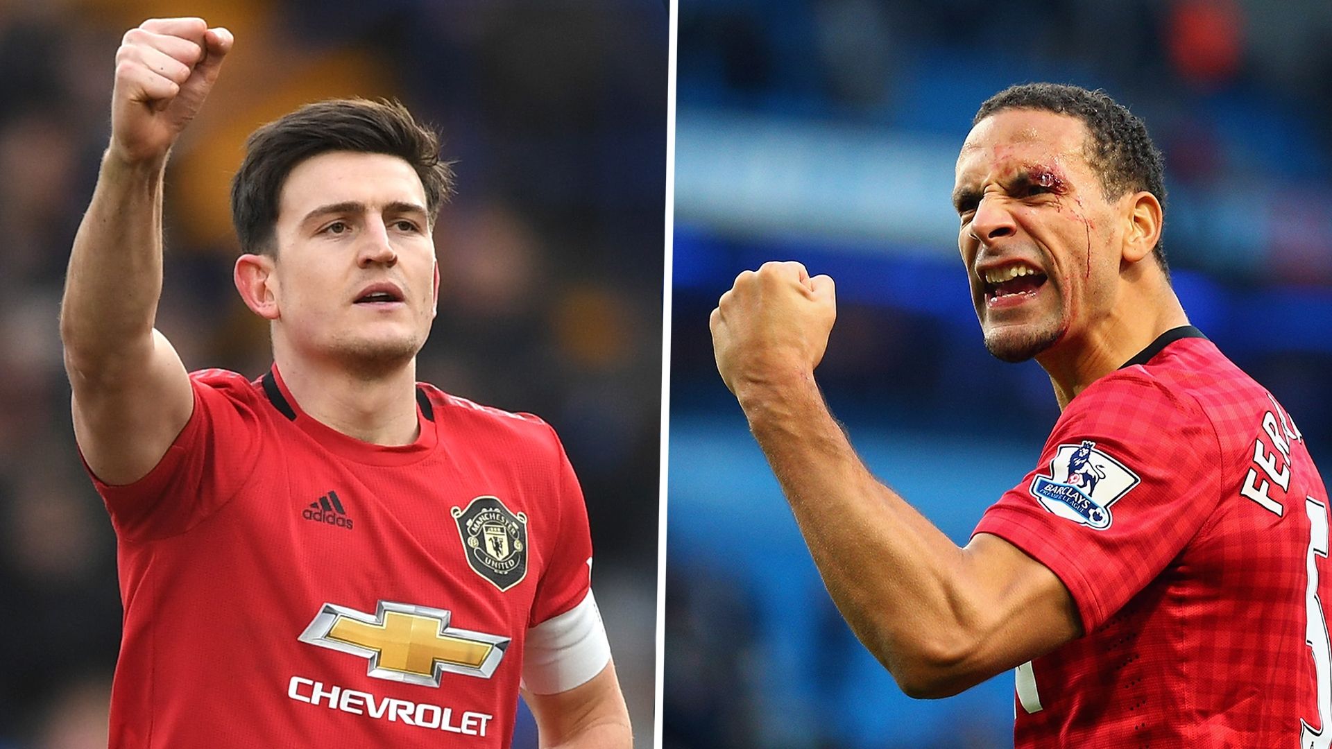 Harry Maguire, Rio Ferdinand, Man Utd