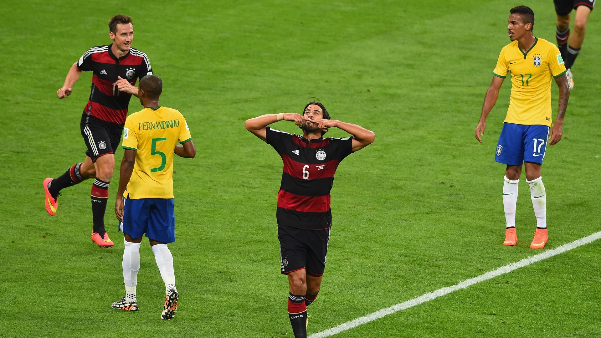 Sami Khedira Germany Brazil World Cup 08072014