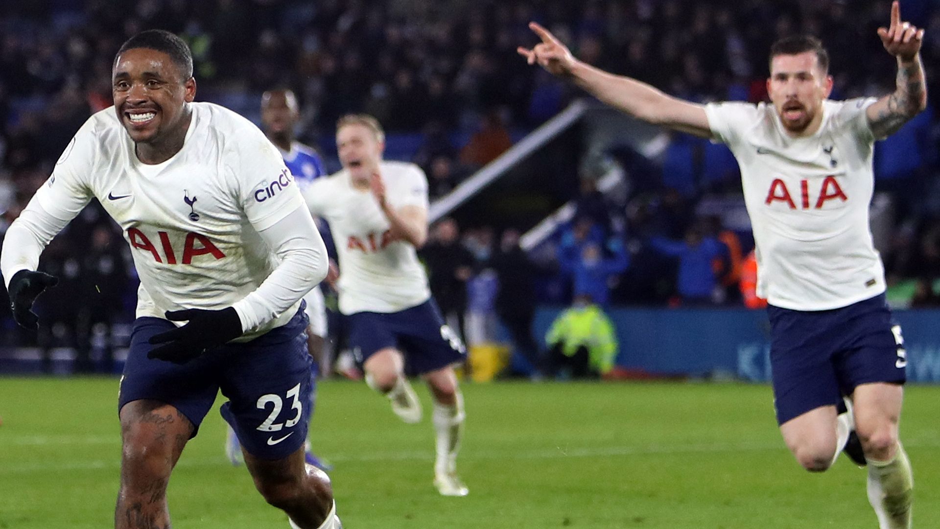 Steven Bergwijn Tottenham 2021-22