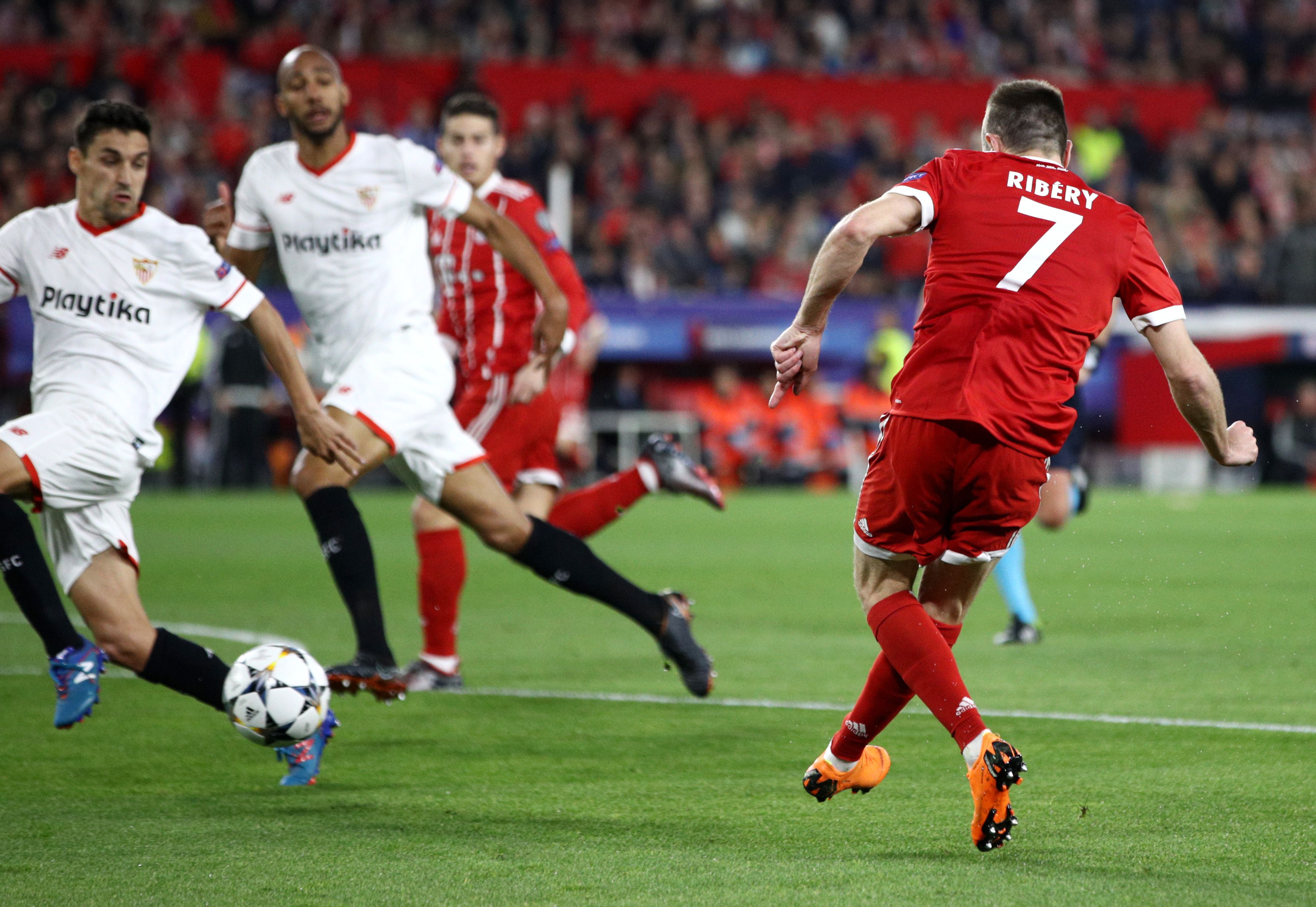 Franck Ribery vs Sevilla