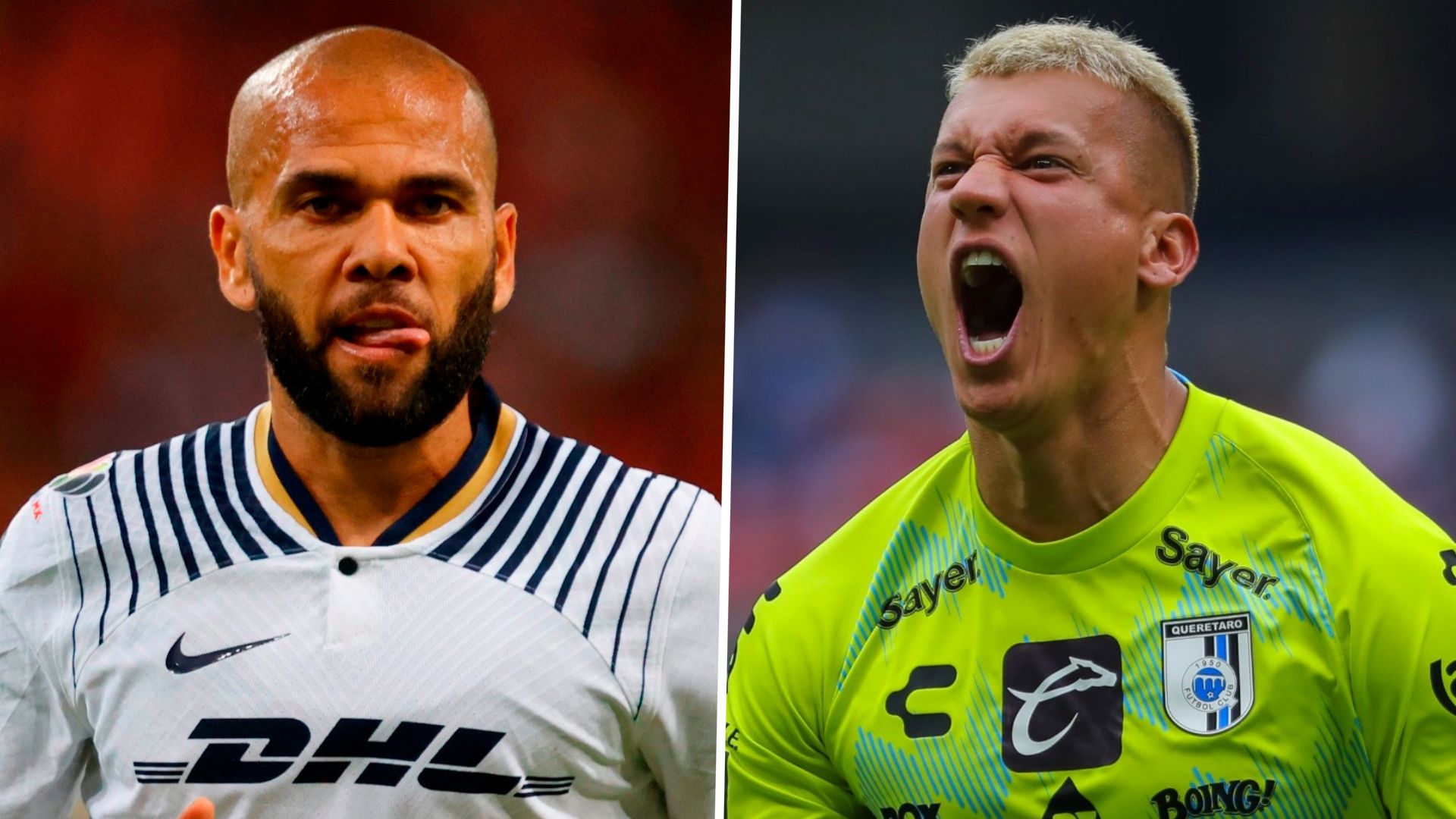 Dani Alves Washington Aguerre Querétaro Pumas Apertura 2022