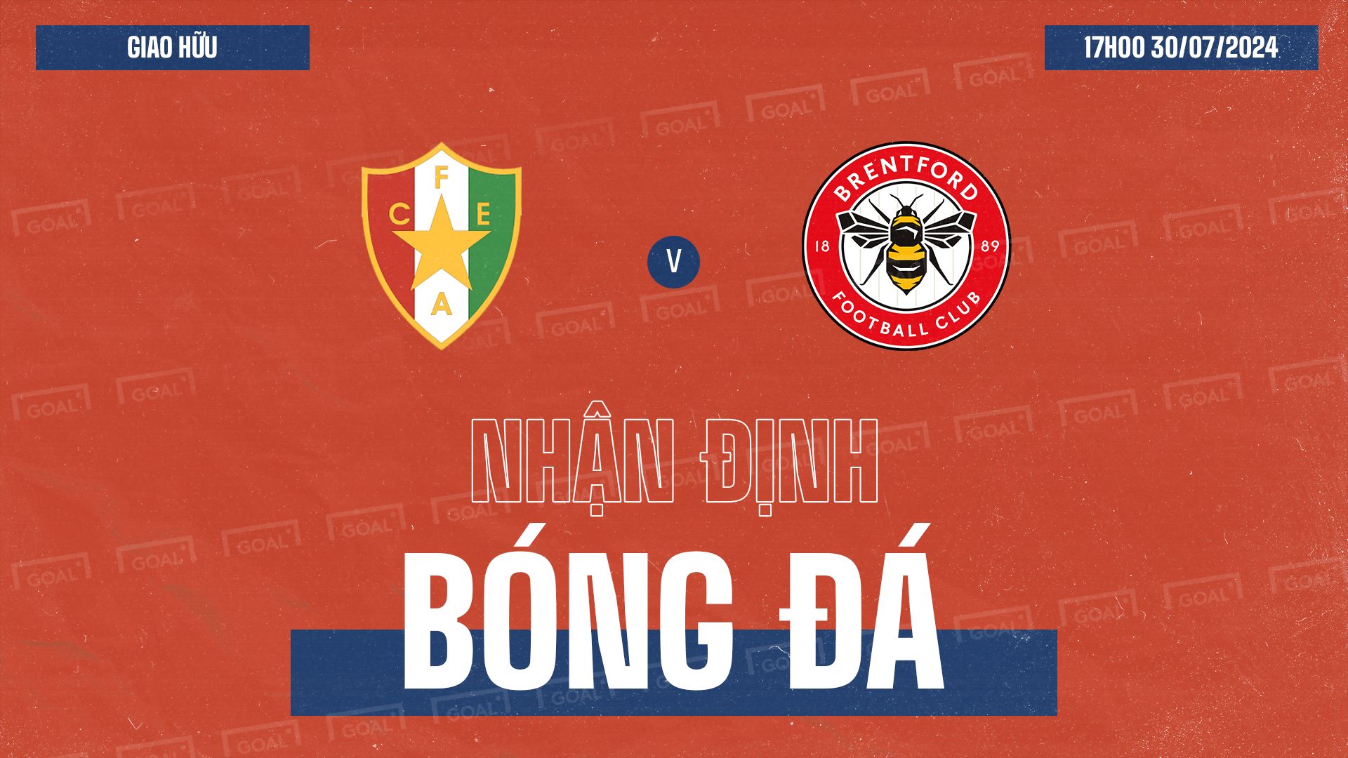 Estrela Amadora vs Brentford Club Friendlies GFX