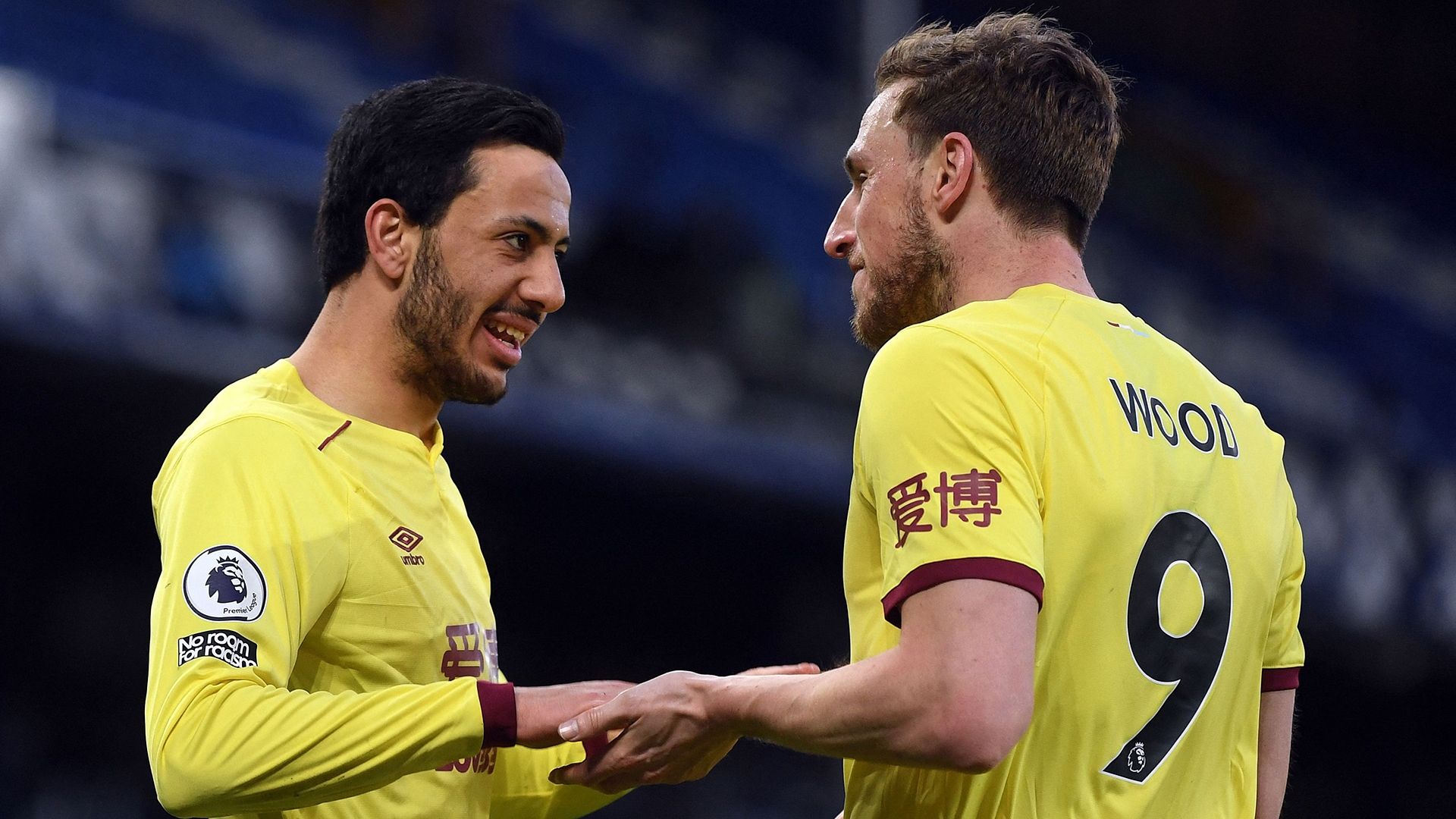 Dwight McNeil Chris Wood Burnley 2020-21