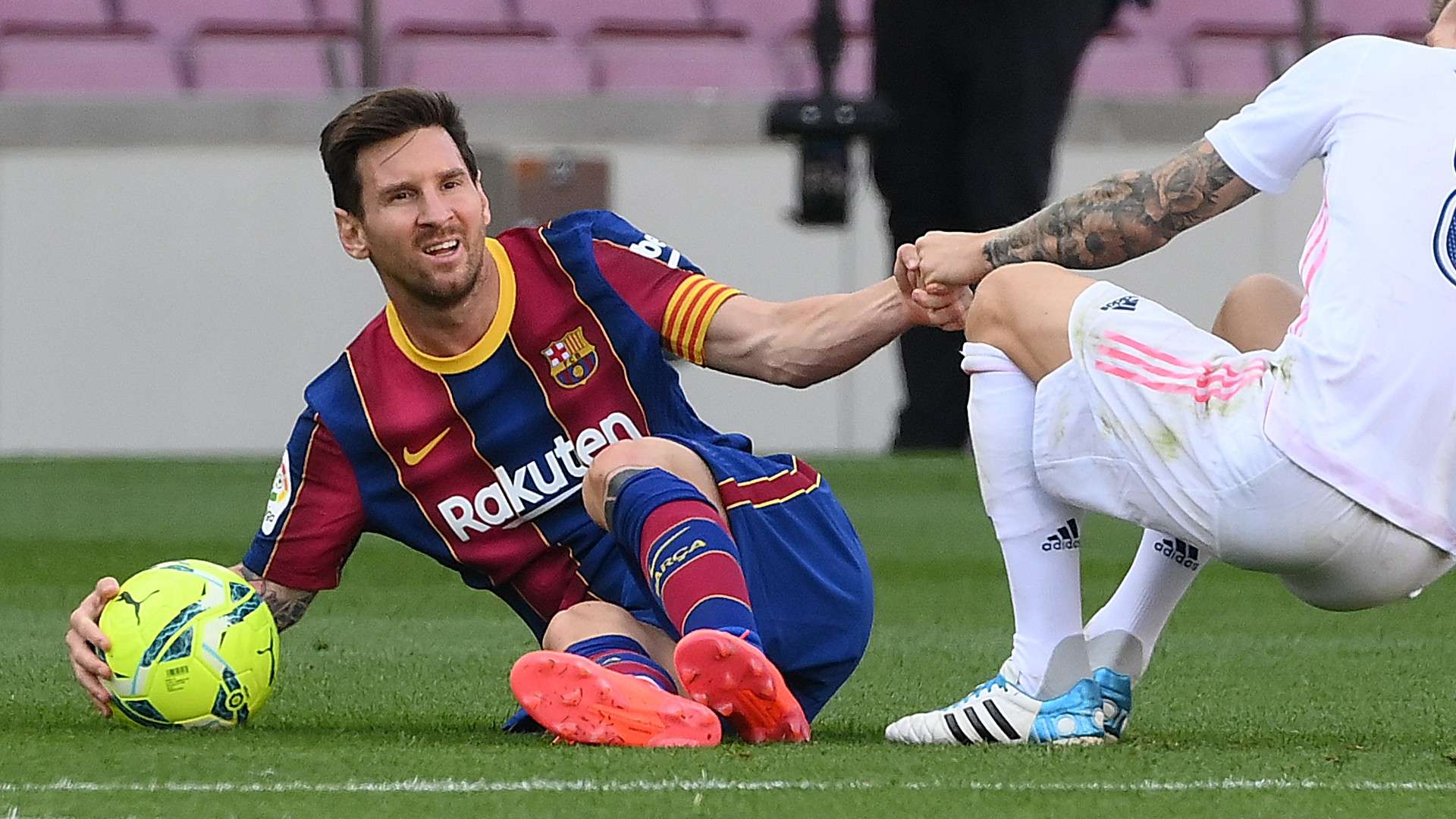 Lionel Messi Barcelona Real Madrid 2020