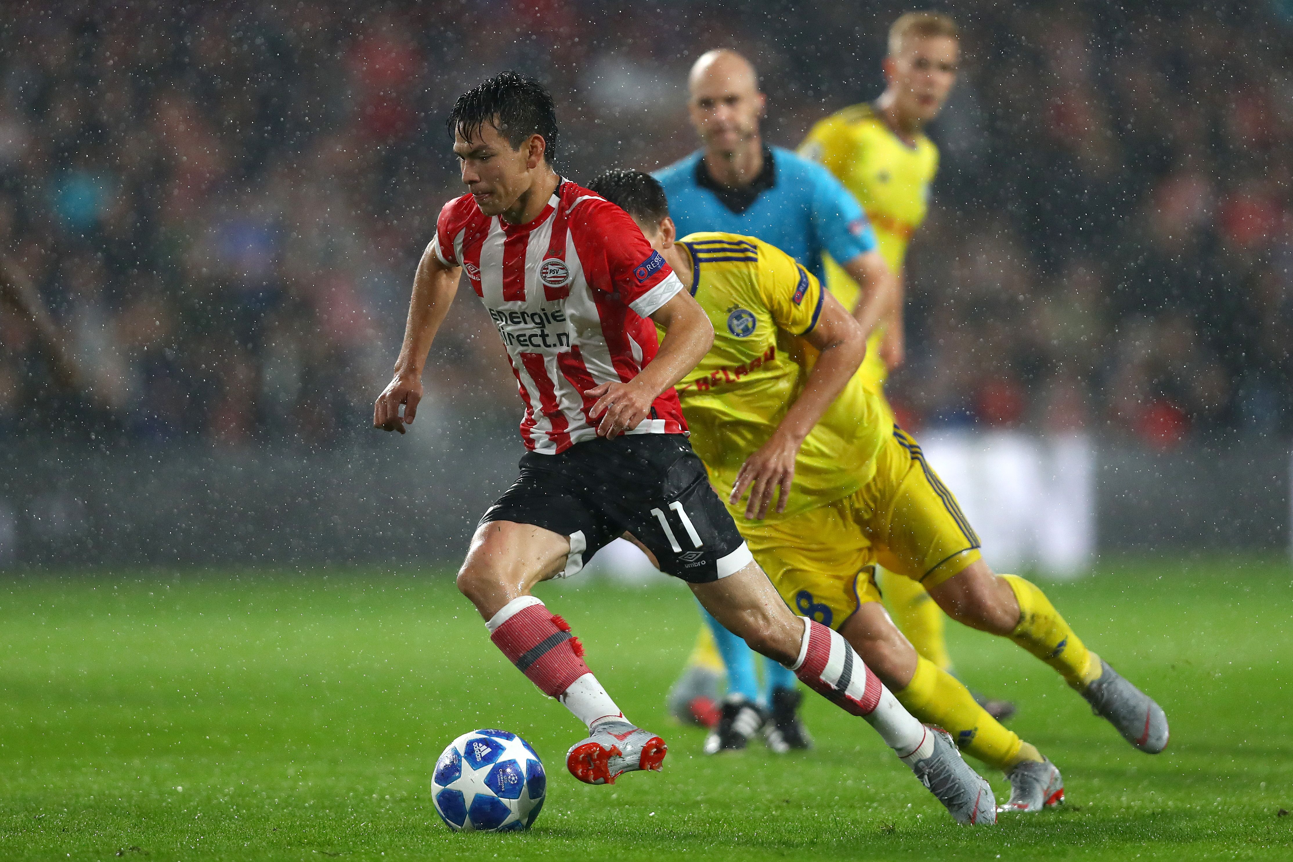 Hirving Lozano PSV Champions League