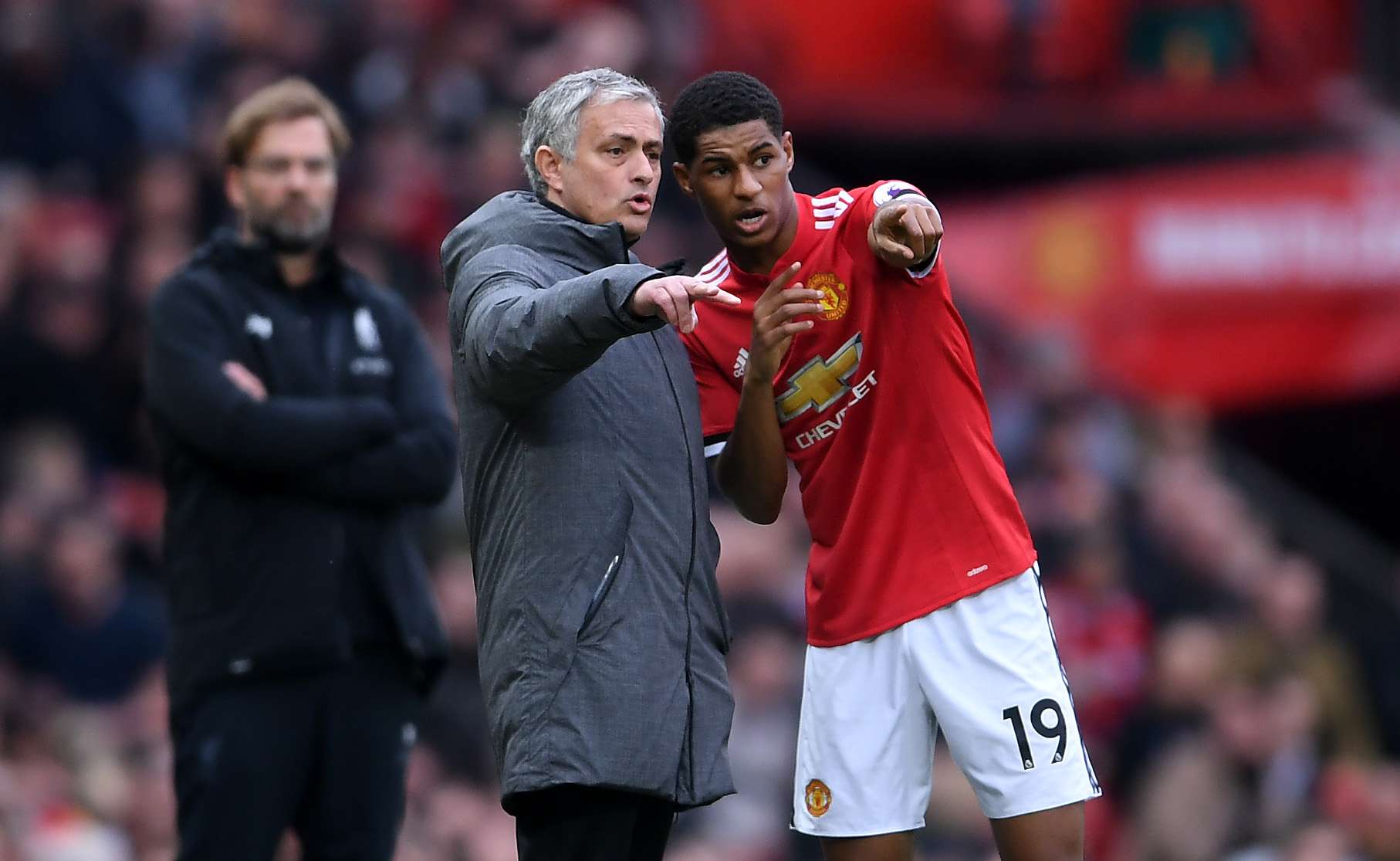 Mourinho Klopp Rashford