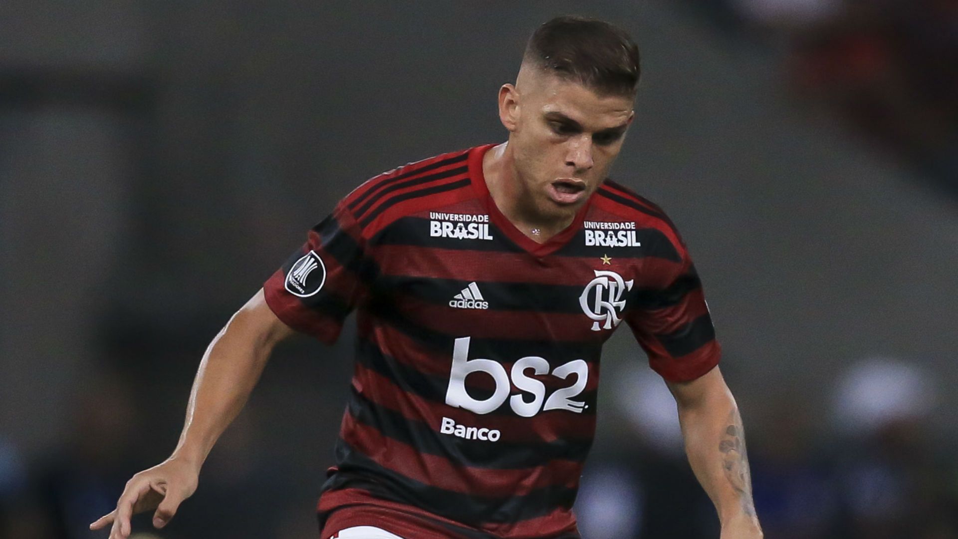 Cuellar Flamengo Peñarol Libertadores 03 04 2019