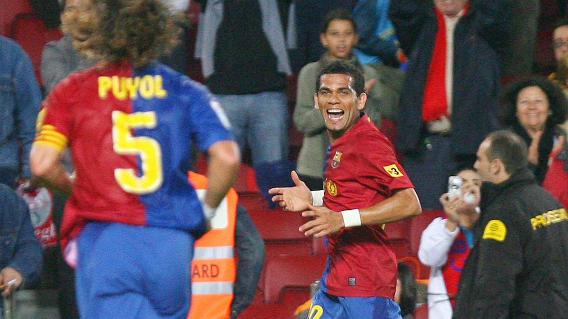 Dani Alves Barcelona Almería 2008