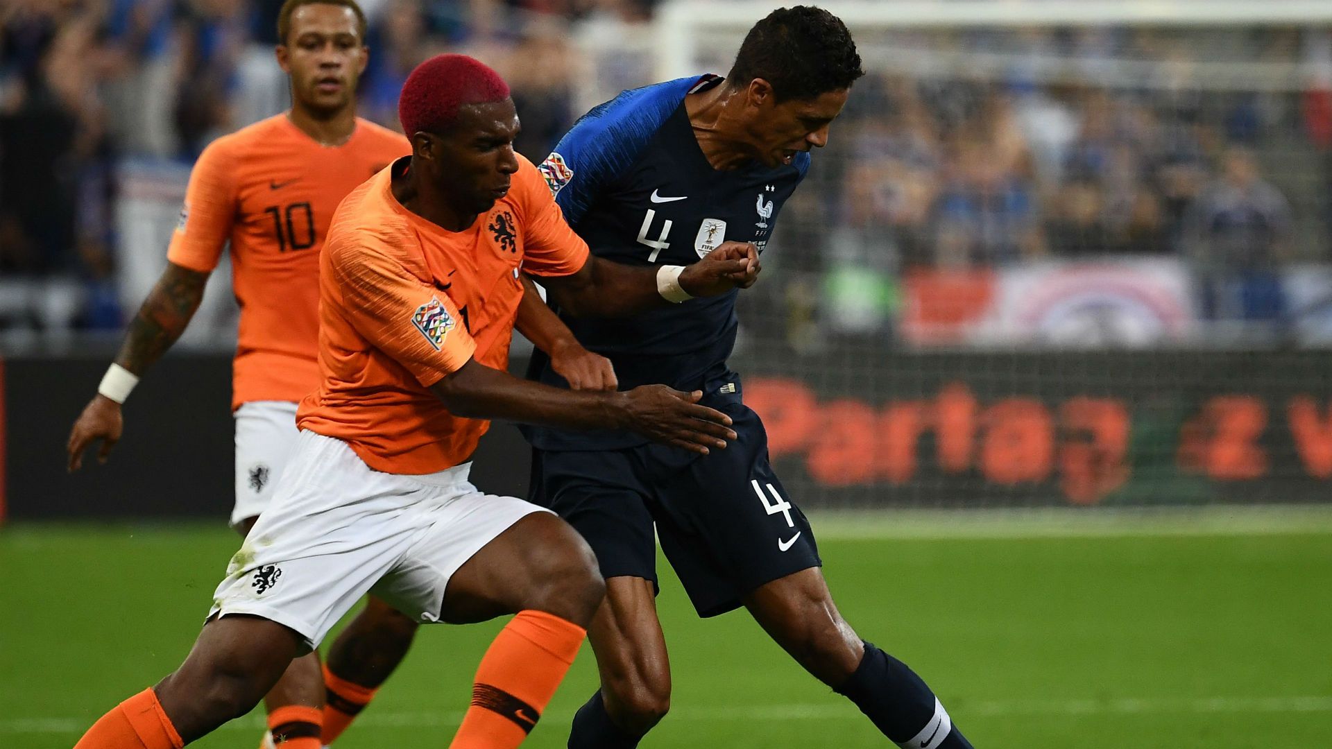 Raphael Varane Ryan Babel France Netherlands Nations League 09092018