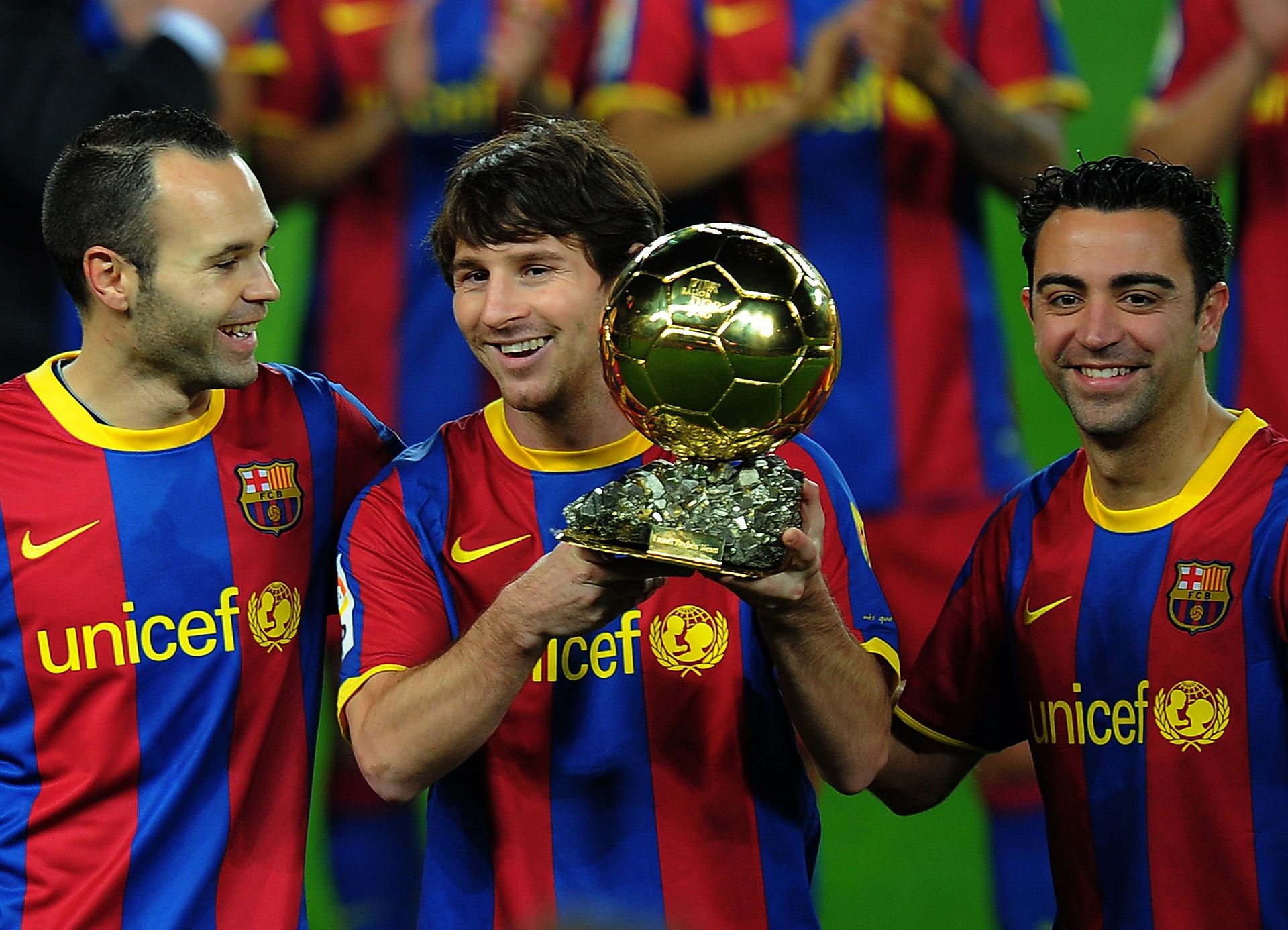 Messi Iniesta