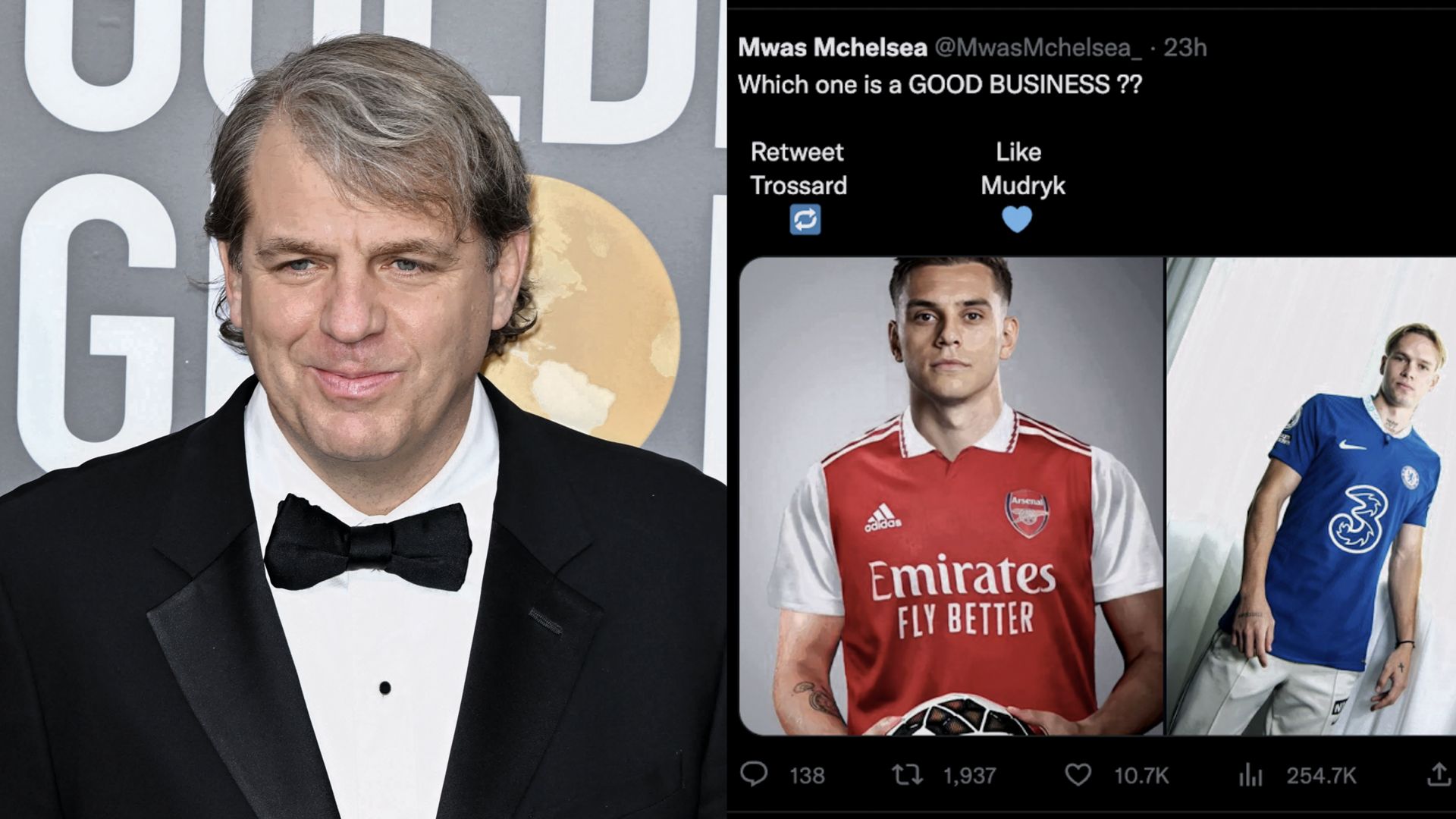 Todd Boehly tweet split