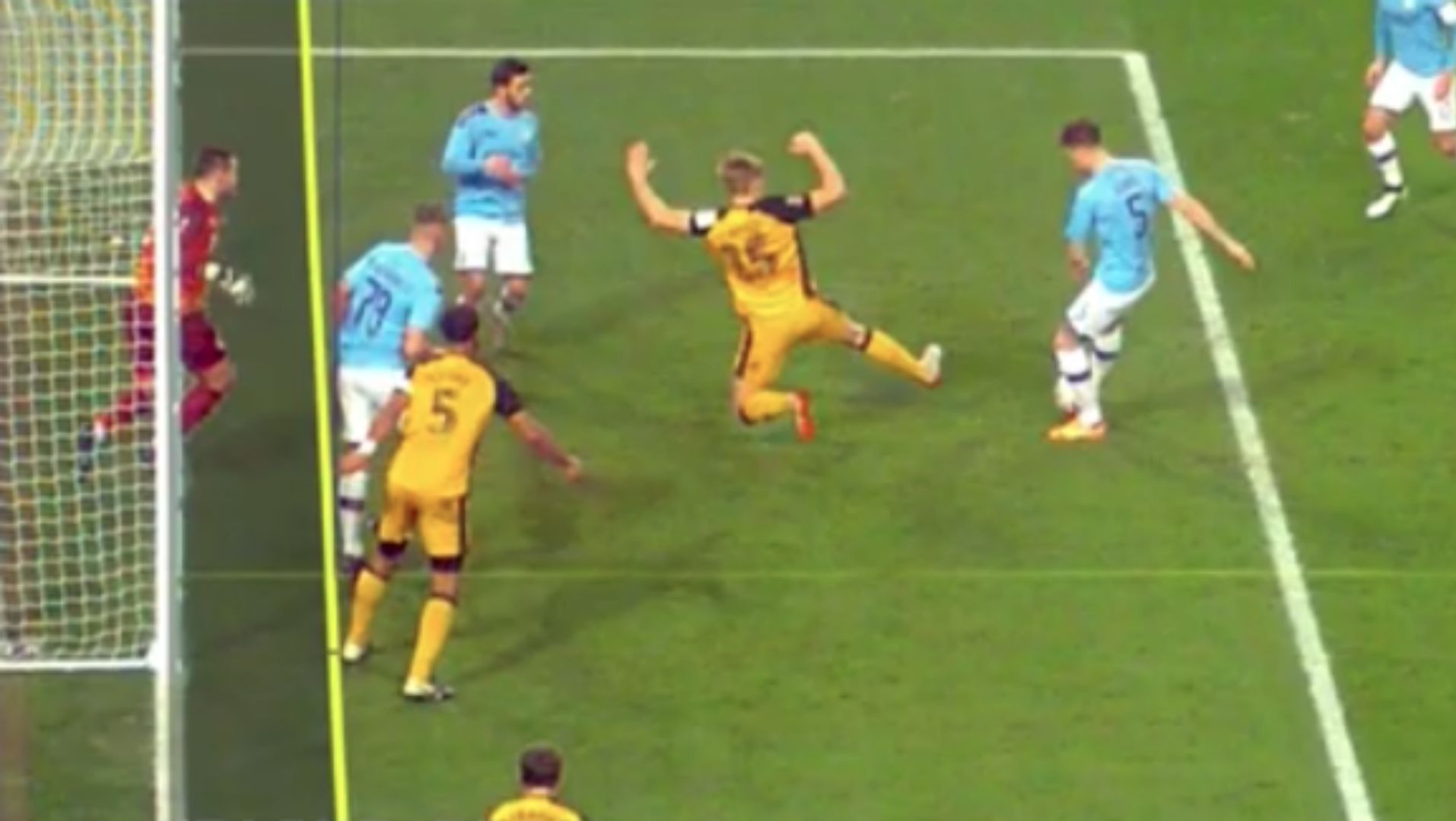 040120 Manchester City Port Vale Taylor Harwood-Bellis John Stones Leon Legge