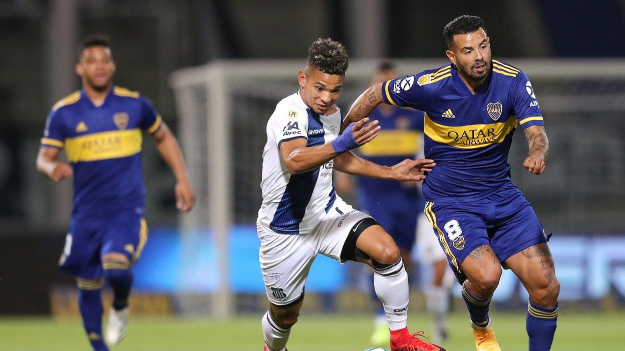 Valoyes Cardona Talleres Boca Fecha 6 Zona 4 Copa Diego Maradona 2020
