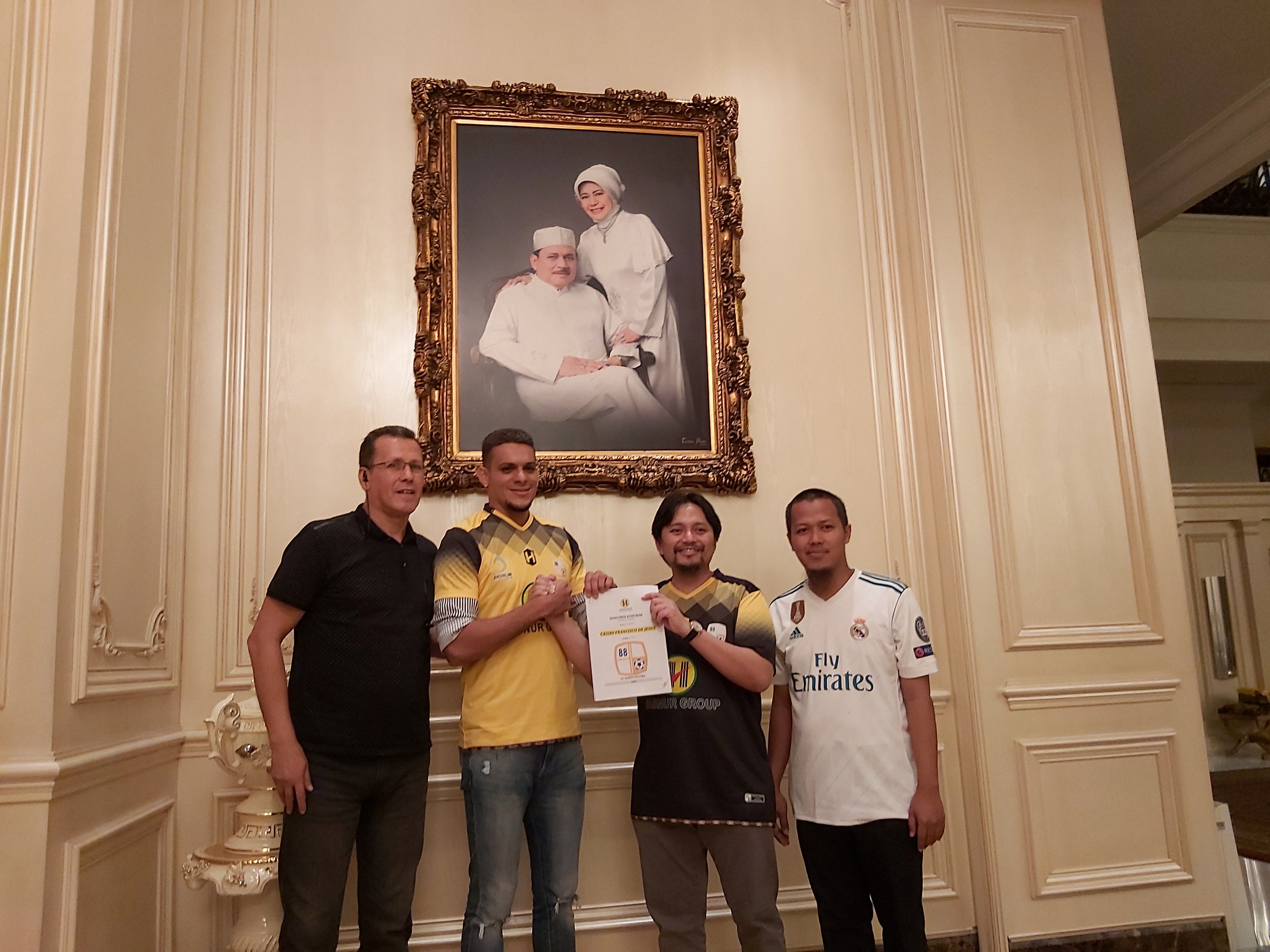 Cassio De Jesus dan Hasnuryadi Sulaiman