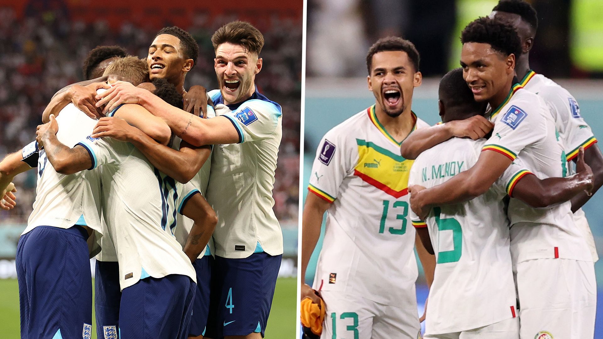 Inglaterra Senegal octavos de final Mundial Qatar 2022